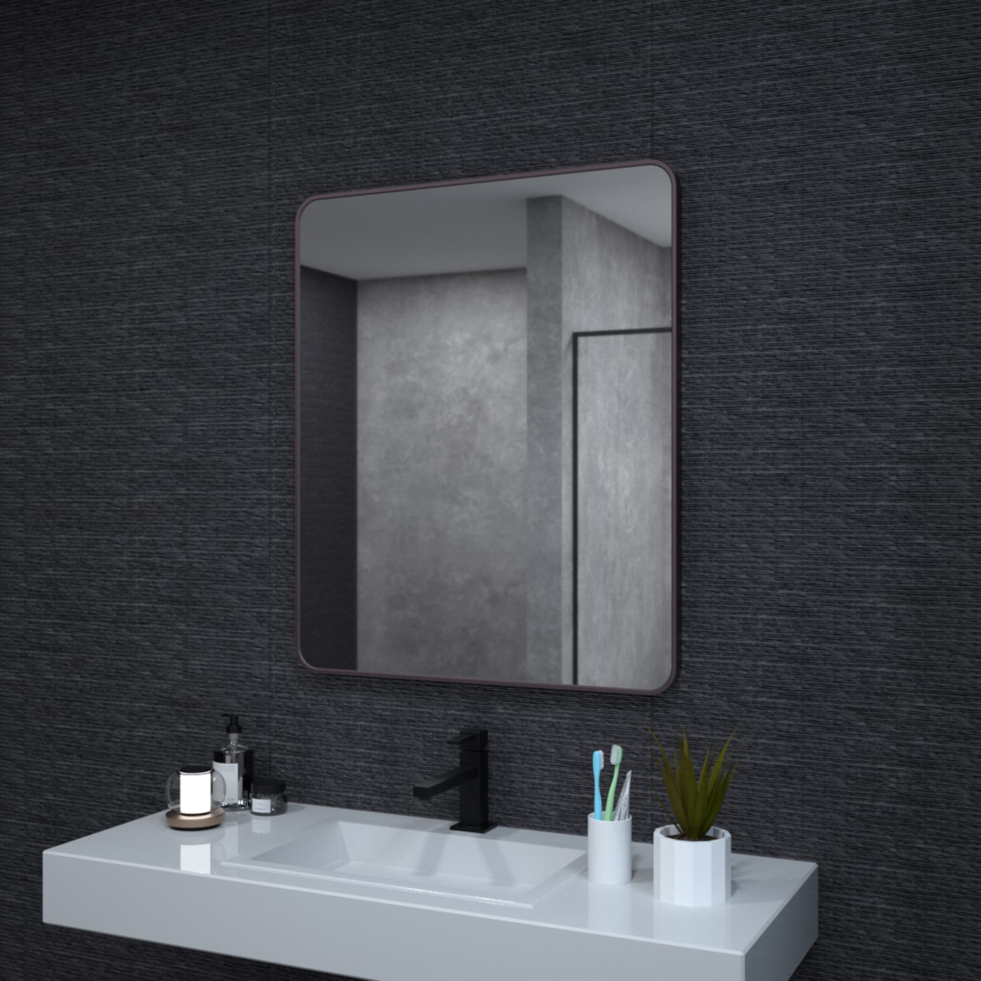 ExBrite FUBM3036ORB Framed-Bath-Mirrors - View #8
