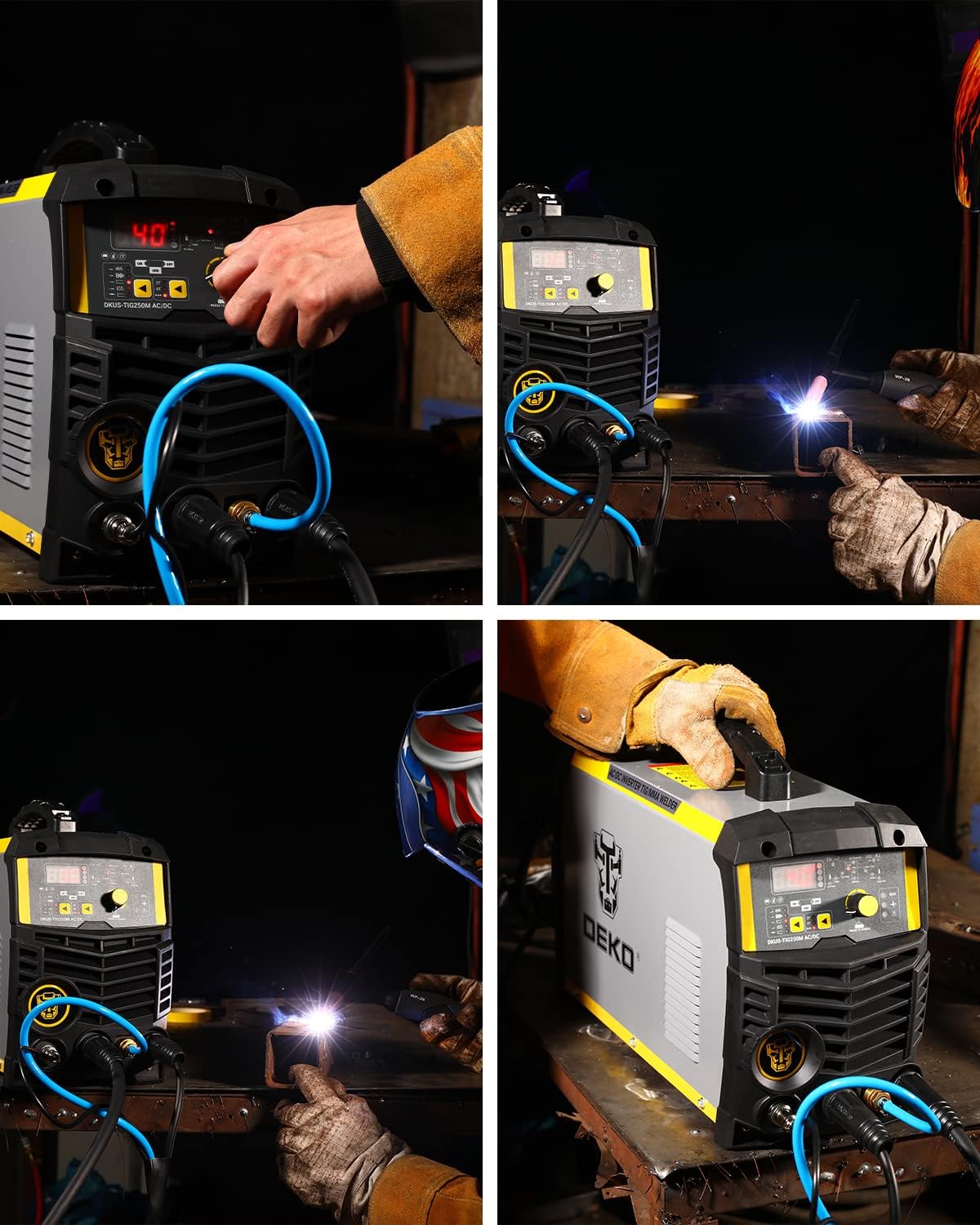 DEKO TIG-250M Engine-Driven-Welder-Generators - View #9