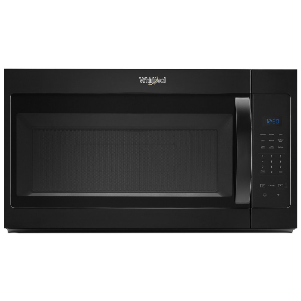 Whirlpool WMH31017HB 2-Speed Fan 1.7-cu ft 29.94-in Over-the-Range Microwave ( Black )
