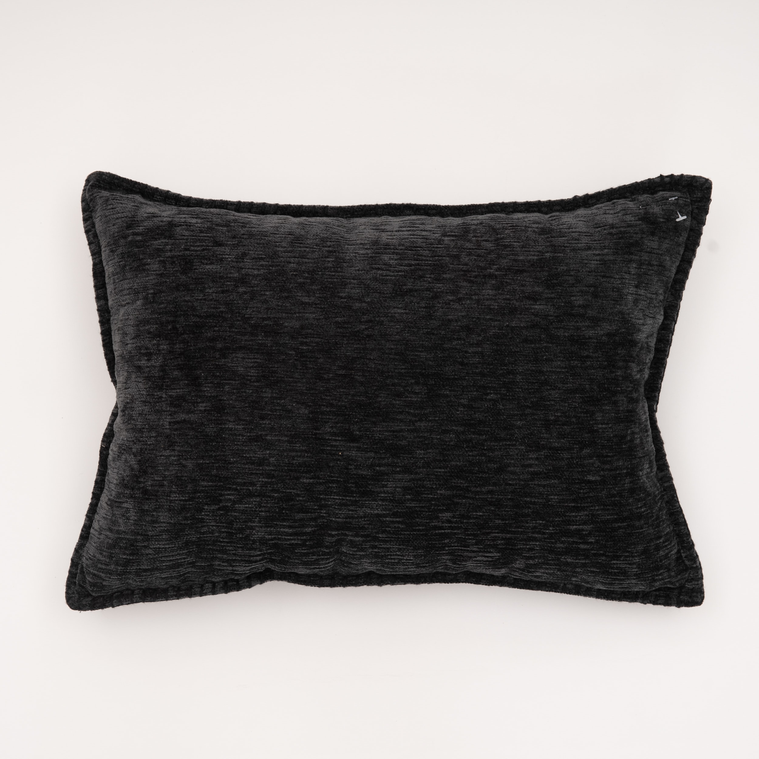 EVERGRACE EG7276530 Junoesque 20-in x 14-in Black Beauty Rectangular Indoor Decorative Pillow