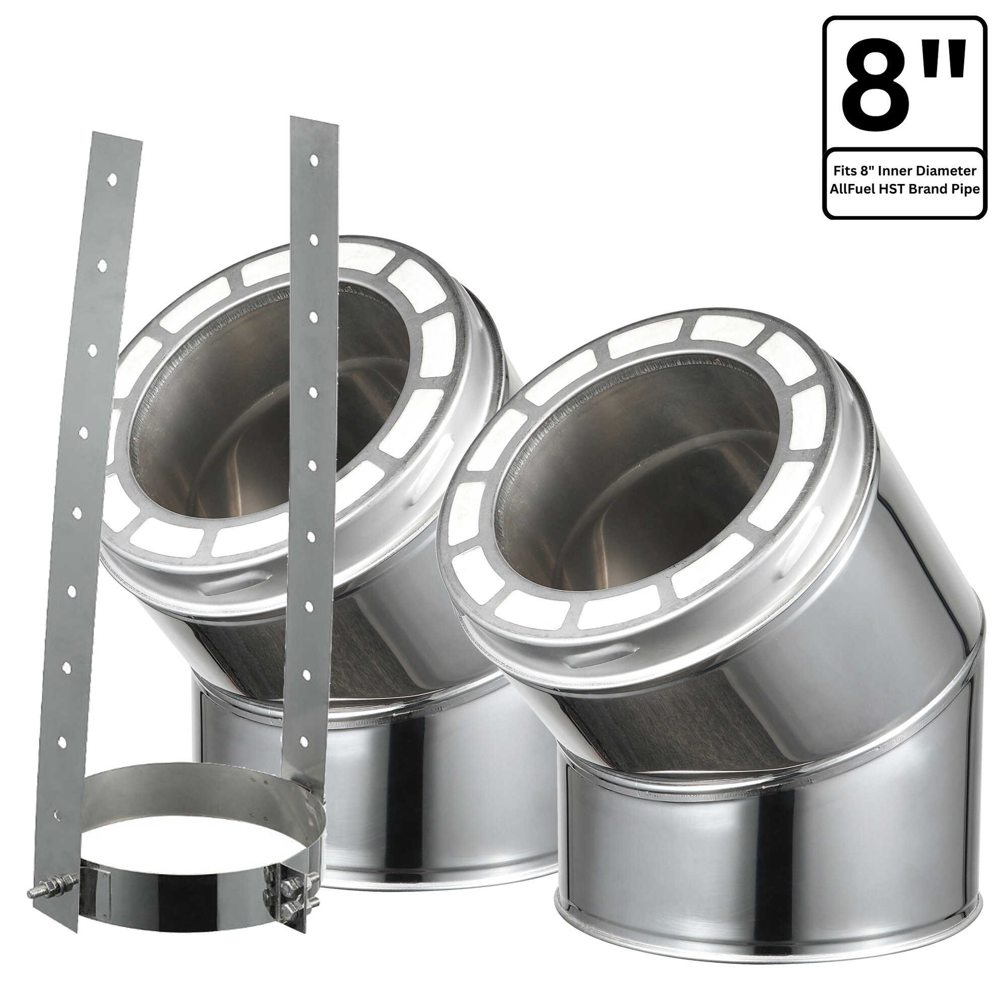 Allfuelhst Wall Thimble for 6 inch Diameter Chimney Pipe