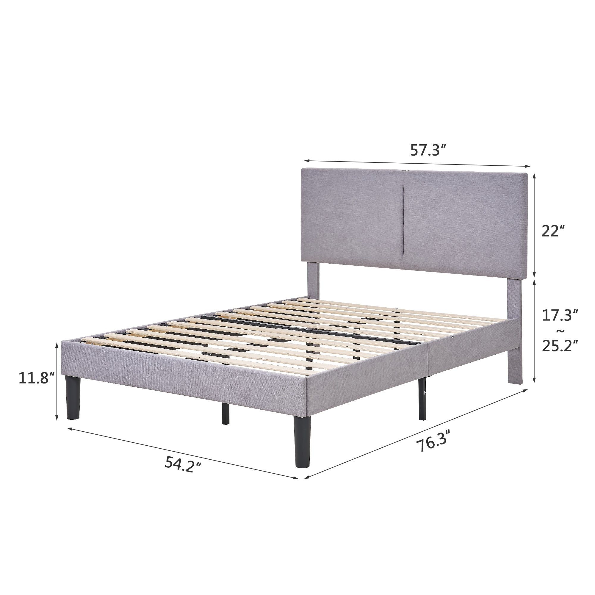 Vecelo LOE-FB13-DGRY beds - View #3