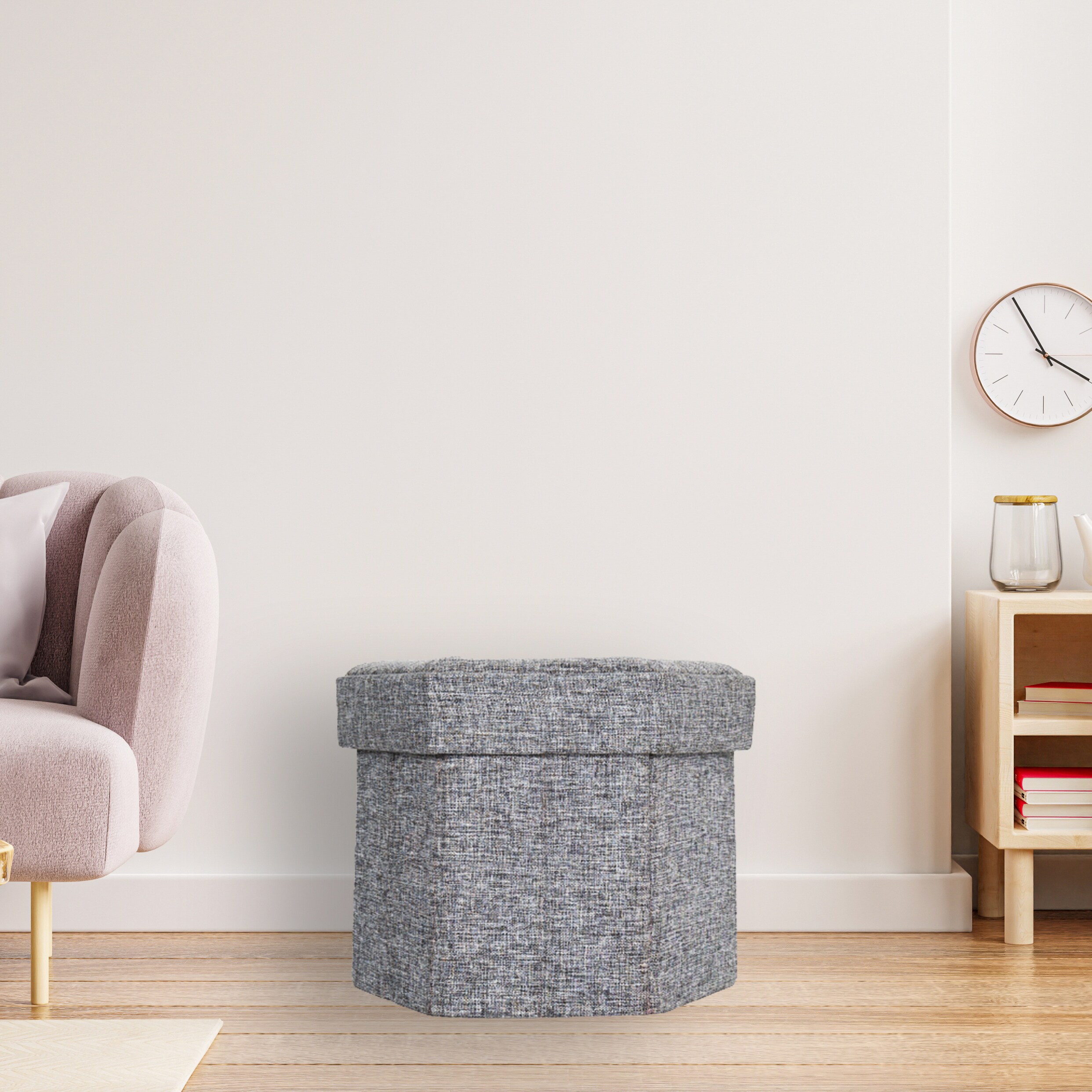 Vintiquewise QI004428-M Indoor-Ottomans - View #2