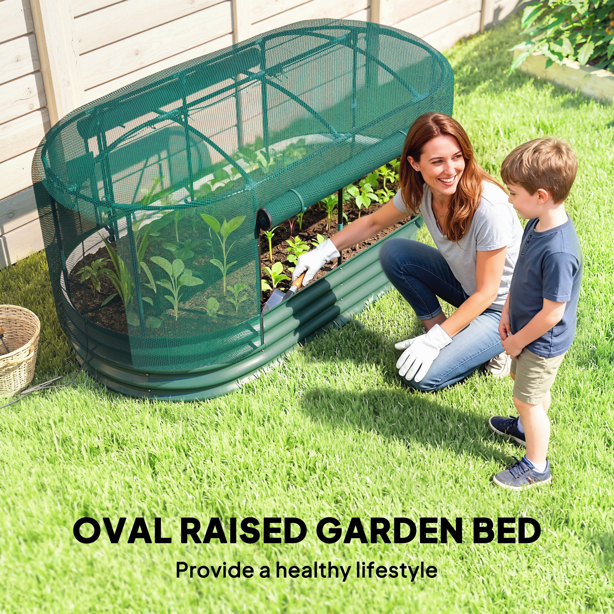 Outsunny 84H-447V00GN Raised-Garden-Beds - View #6