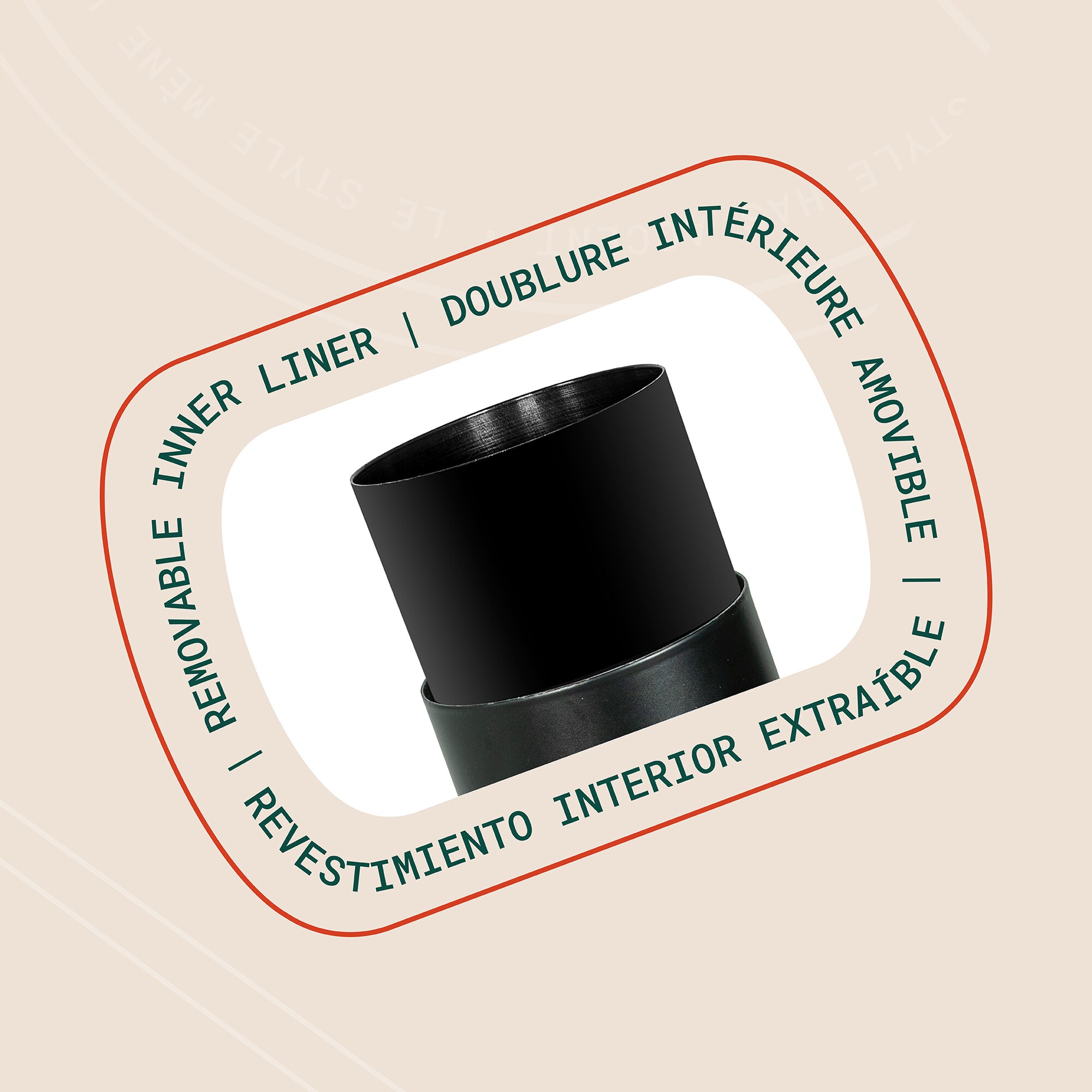 ACENTO TB421MBK Toilet-Brush-Holders - View #7
