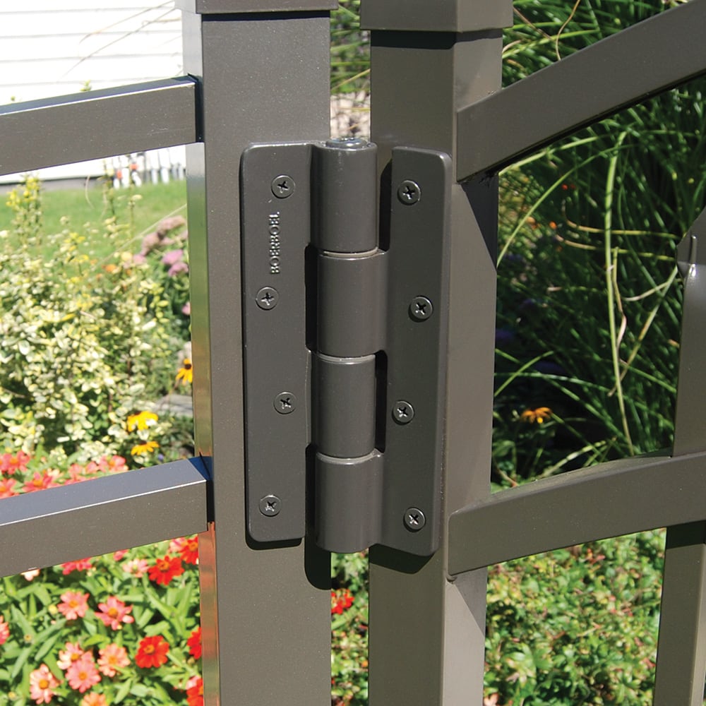 Freedom 2-Pack 9-1/4-in Aluminum Gate Hinge in the Gate Hardware ...