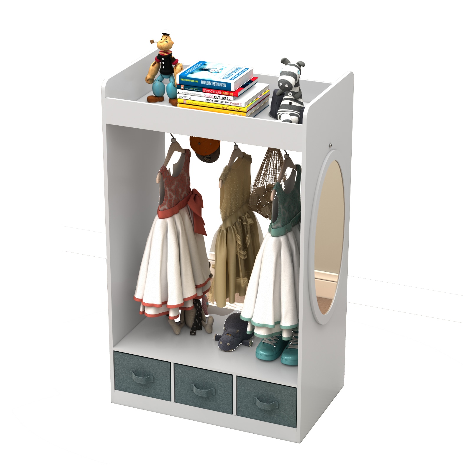Outopee LO1G52001417 White Armoire