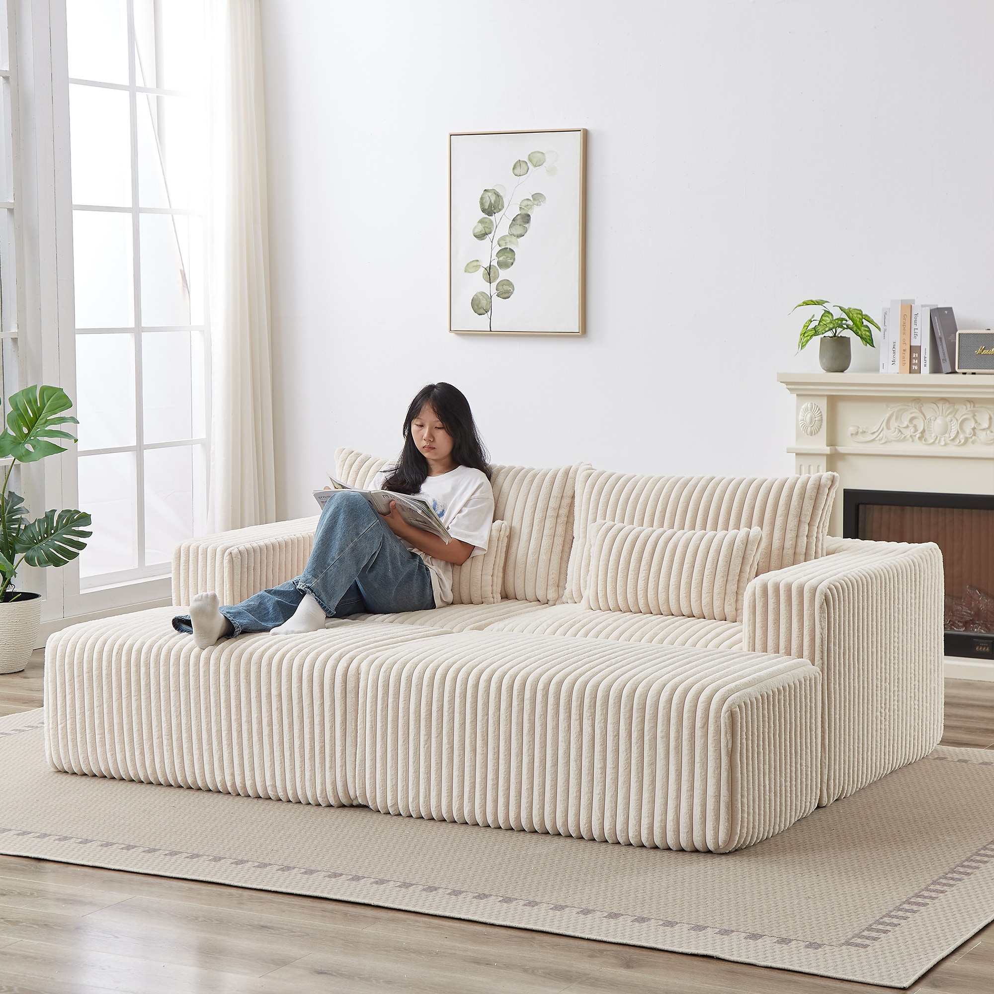 SINOFURN SYA020370BG Sofas-Loveseats - View #4