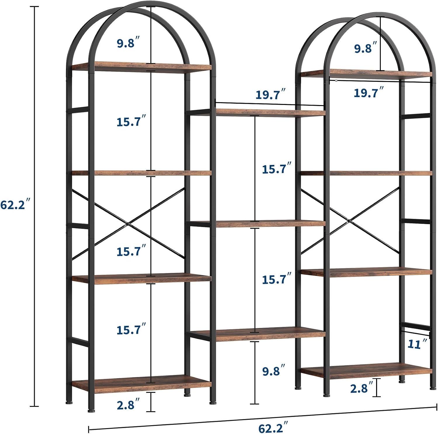 GAOMON CQC-HG0R3R-PHFT bookcases - View #3