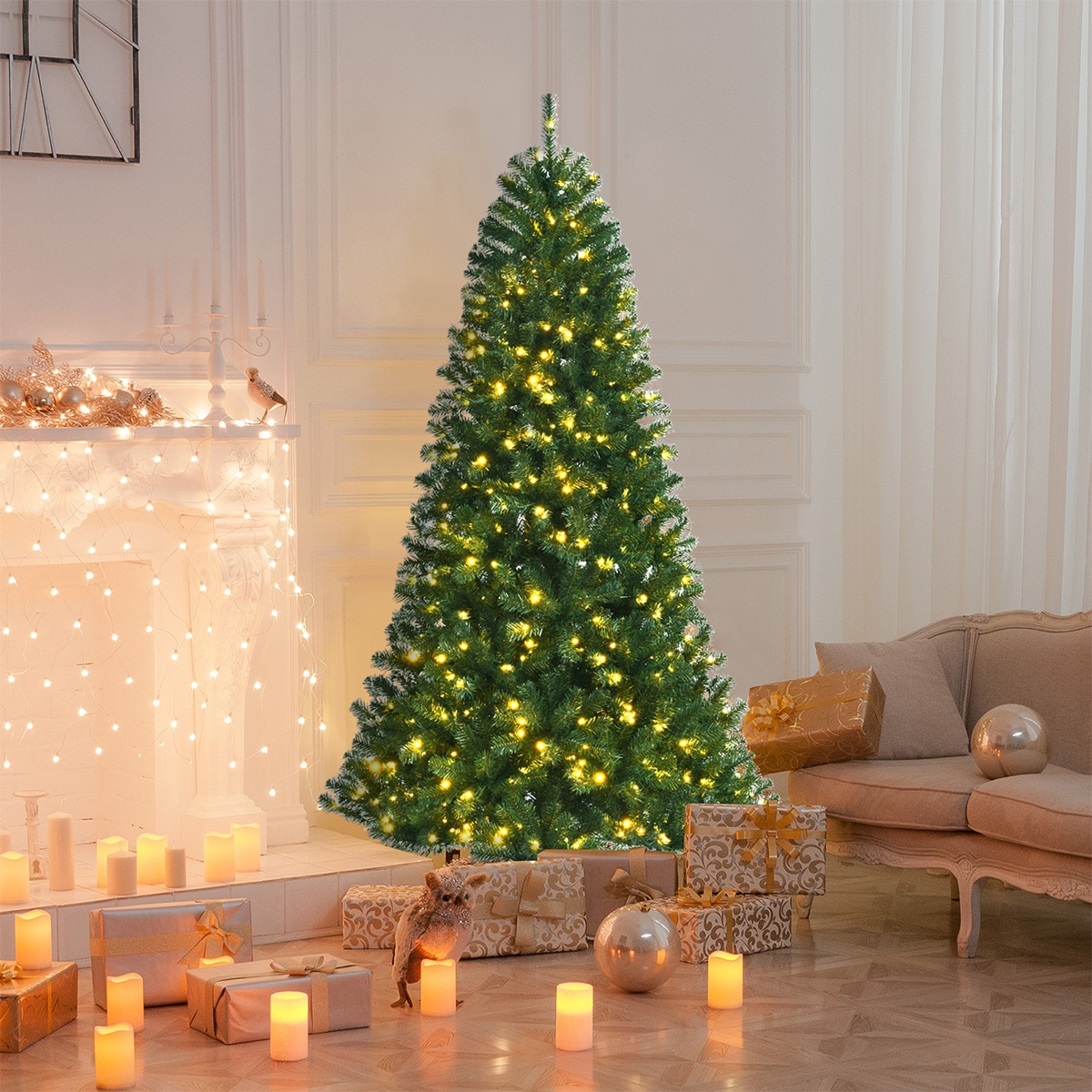 WELLFOR CM-HJY-23526US Artificial-Christmas-Trees - View #10