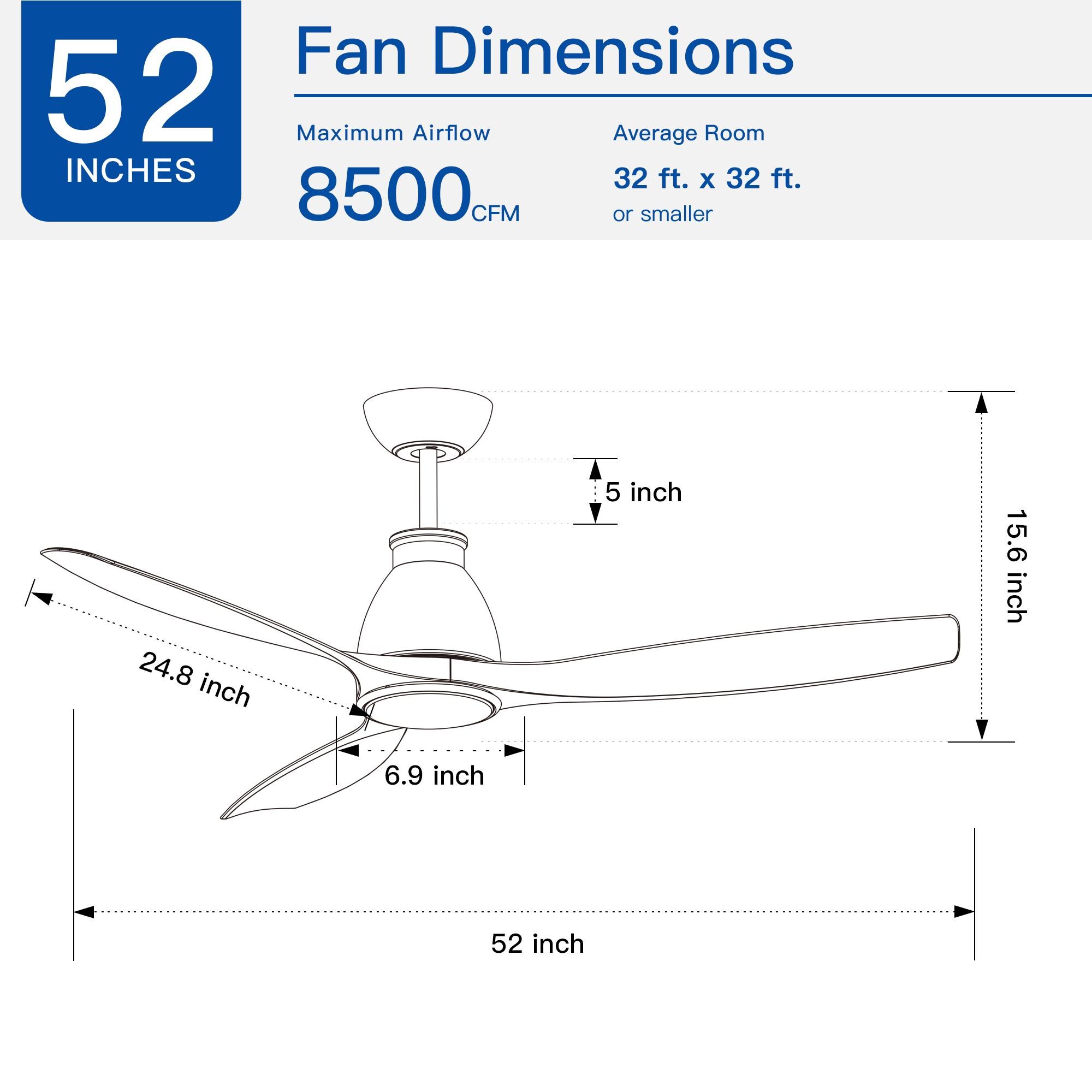 Bayfeve BF-005YH Ceiling-Fans - View #5
