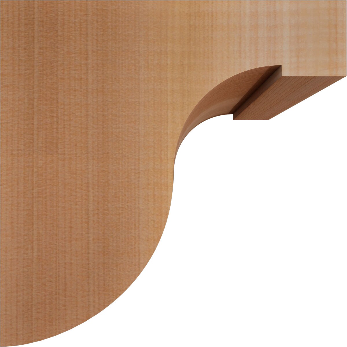 Ekena Millwork COR06X08X08DEL00SWR corbels - View #3