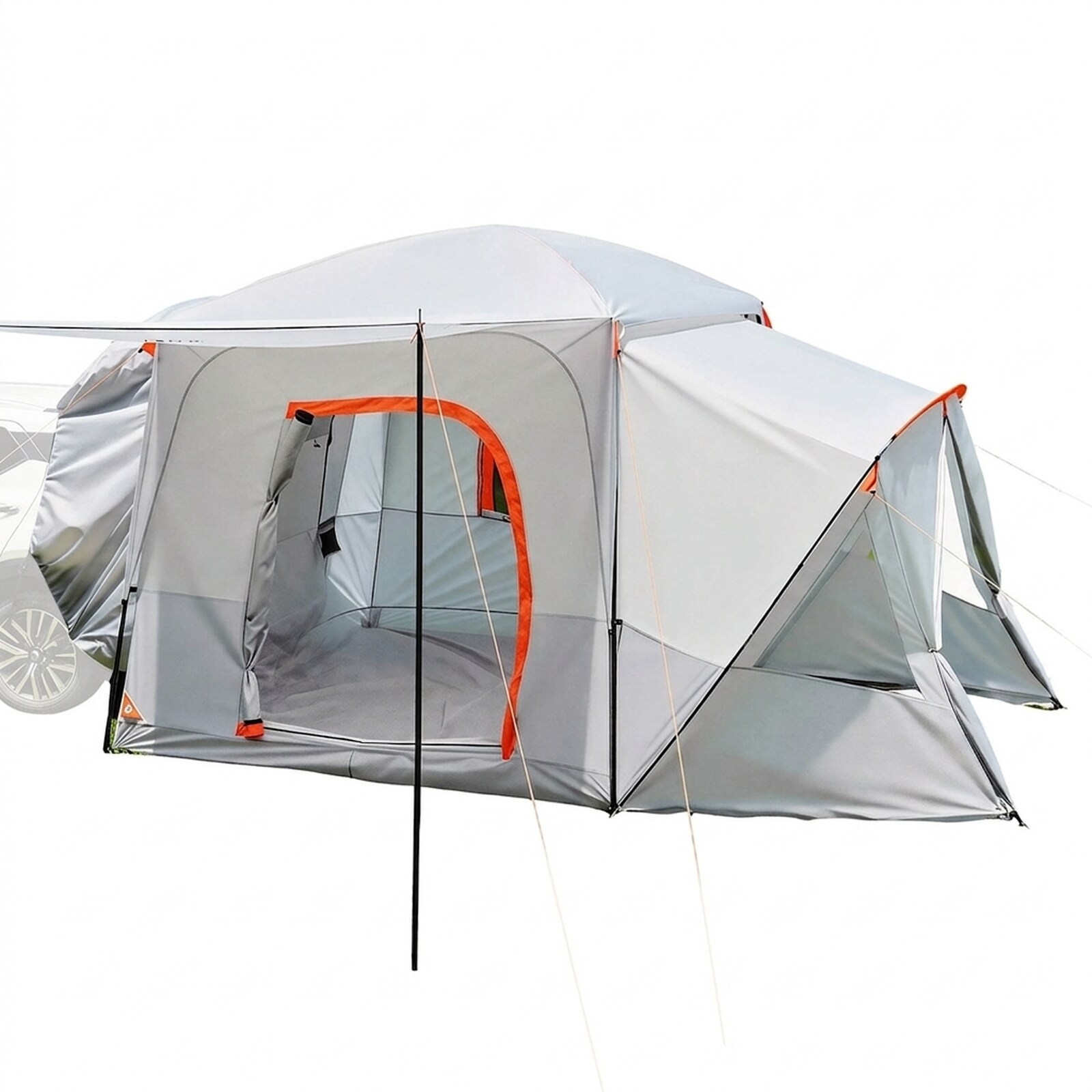 GIVIMO - SUV Camping Tent 13-ft x 10-ft for 5 to 9 Person 3 Season Tailgate Tent with PU2000 Wate...