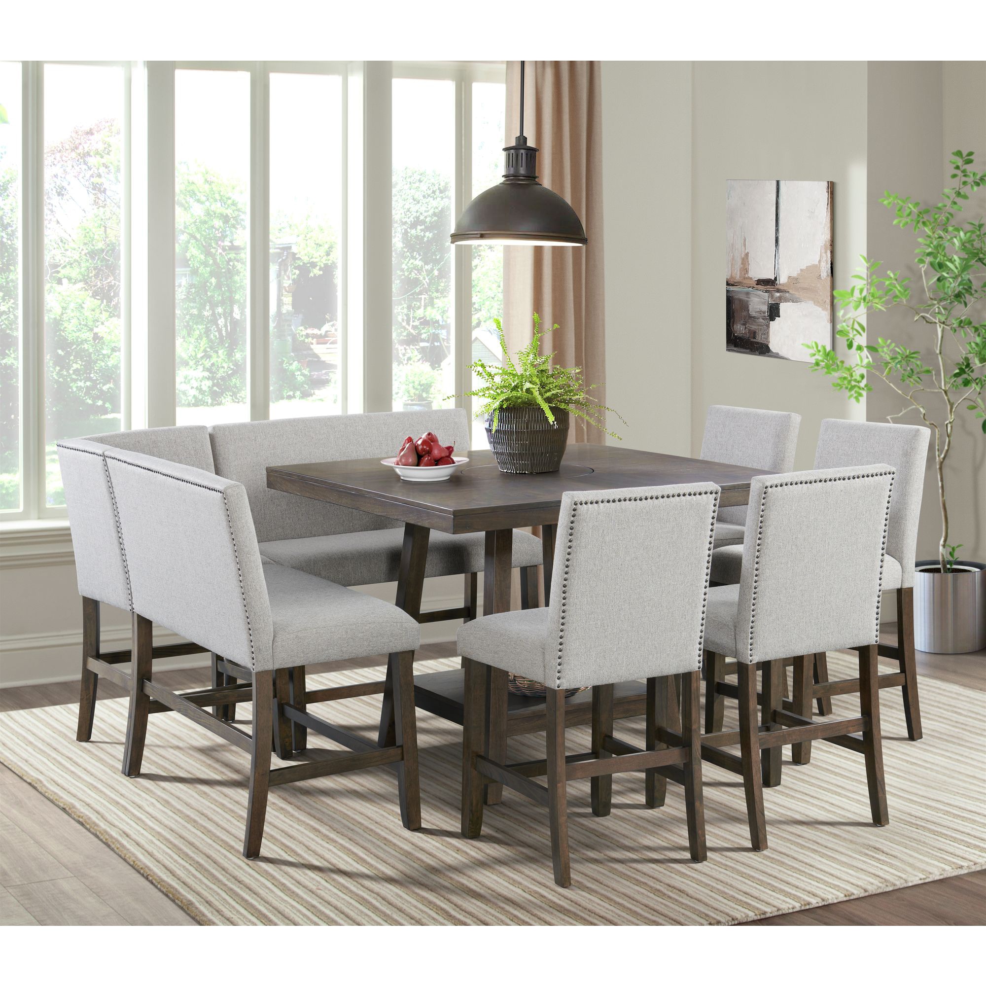 Picket House Furnishings D-7670-5-CBN2 bench - View #2