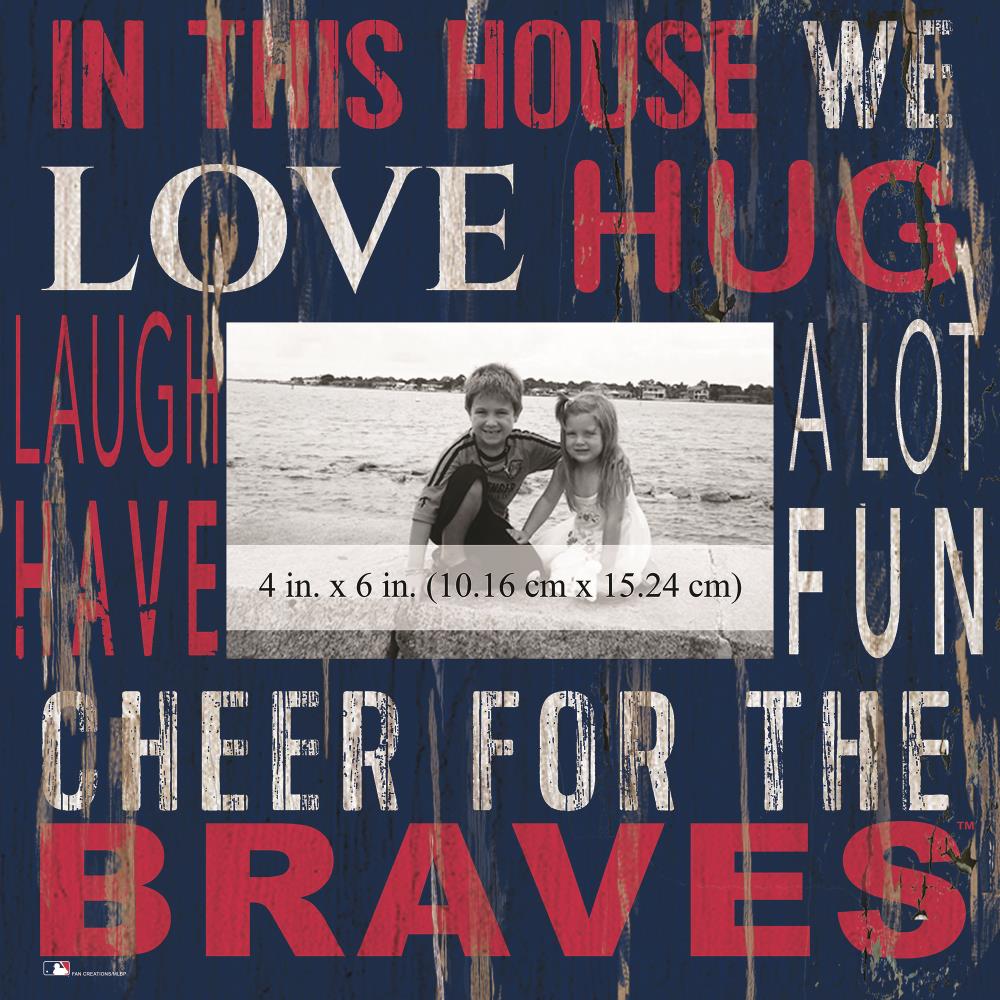 Fan Creations M0734-BRAVES 10-Inches H x 0.035-Inches W Sports Print