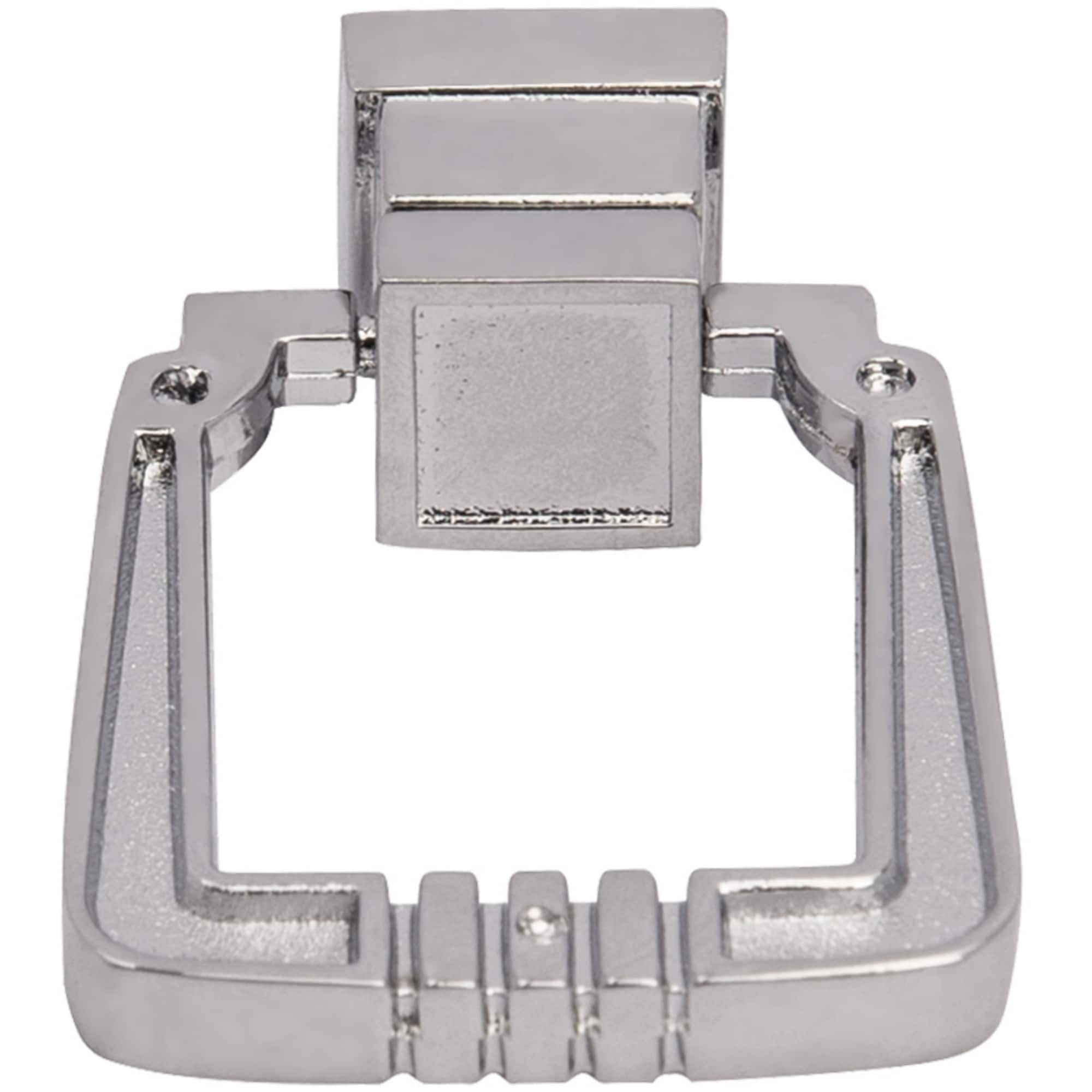 Utopia Alley HW353SS-10 HW353XXX Chrome Square Classic Cabinet Knob