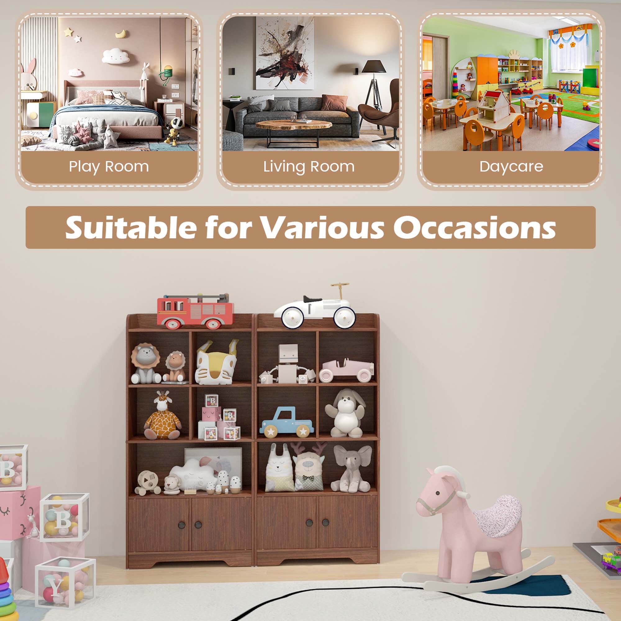 Goplus LWS00438 bookcases - View #6