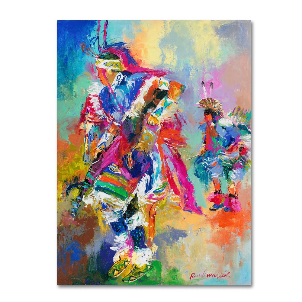 Trademark Fine Art ALI5899-C1824GG Framed 24-Inches H x 18-Inches W People Canvas Print