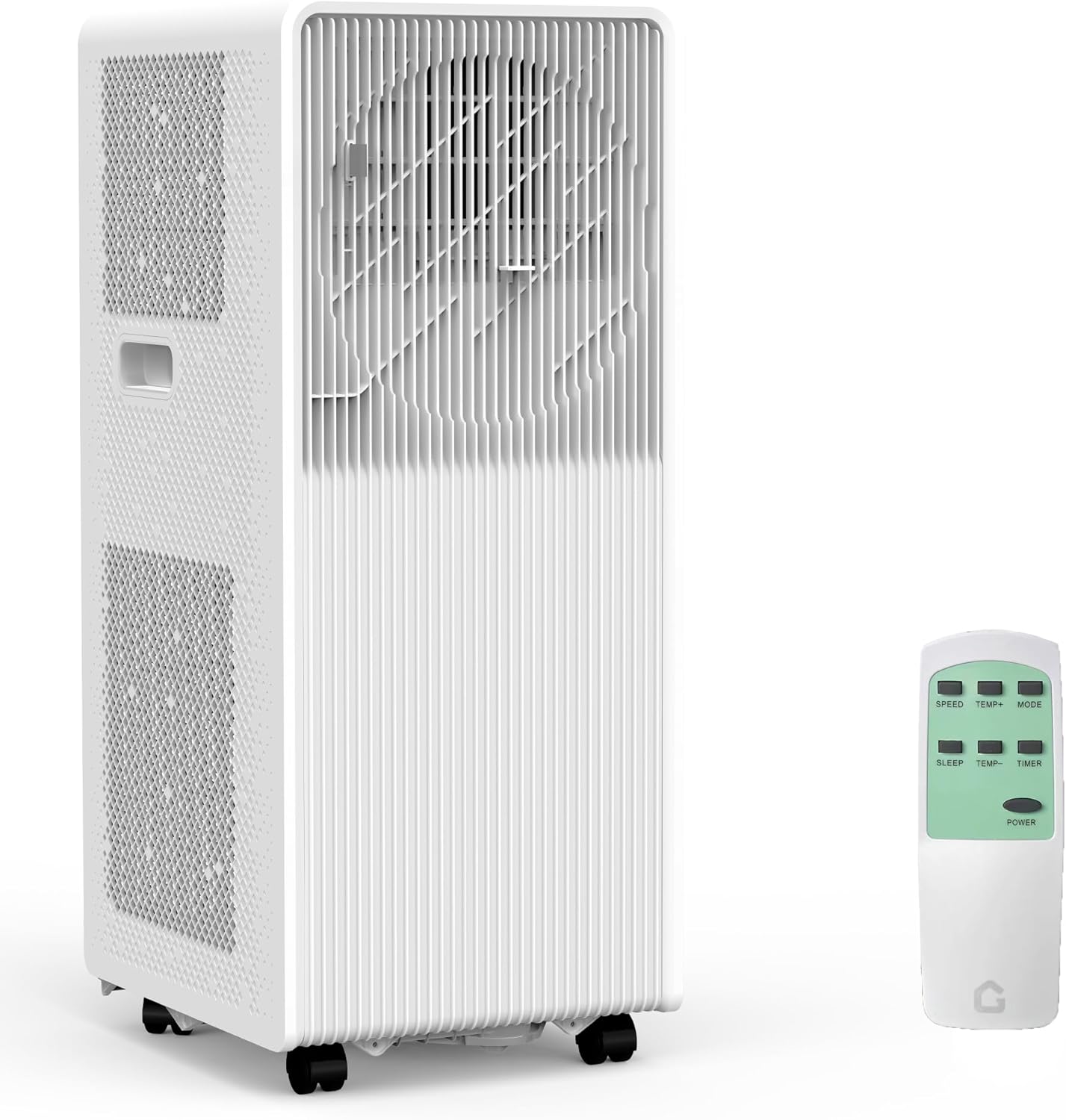 Qeetex BBJ-PHK335TAACQ 14000 BTU Portable Air Conditioner with Drainage Free Technology and Remote Control