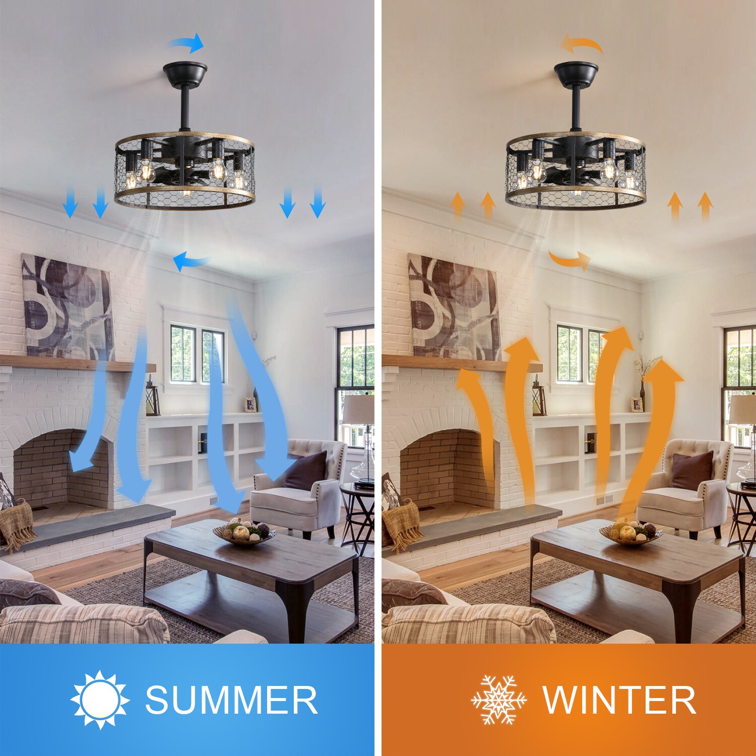 Huluwat DJ-P221512 Ceiling-Fans - View #4