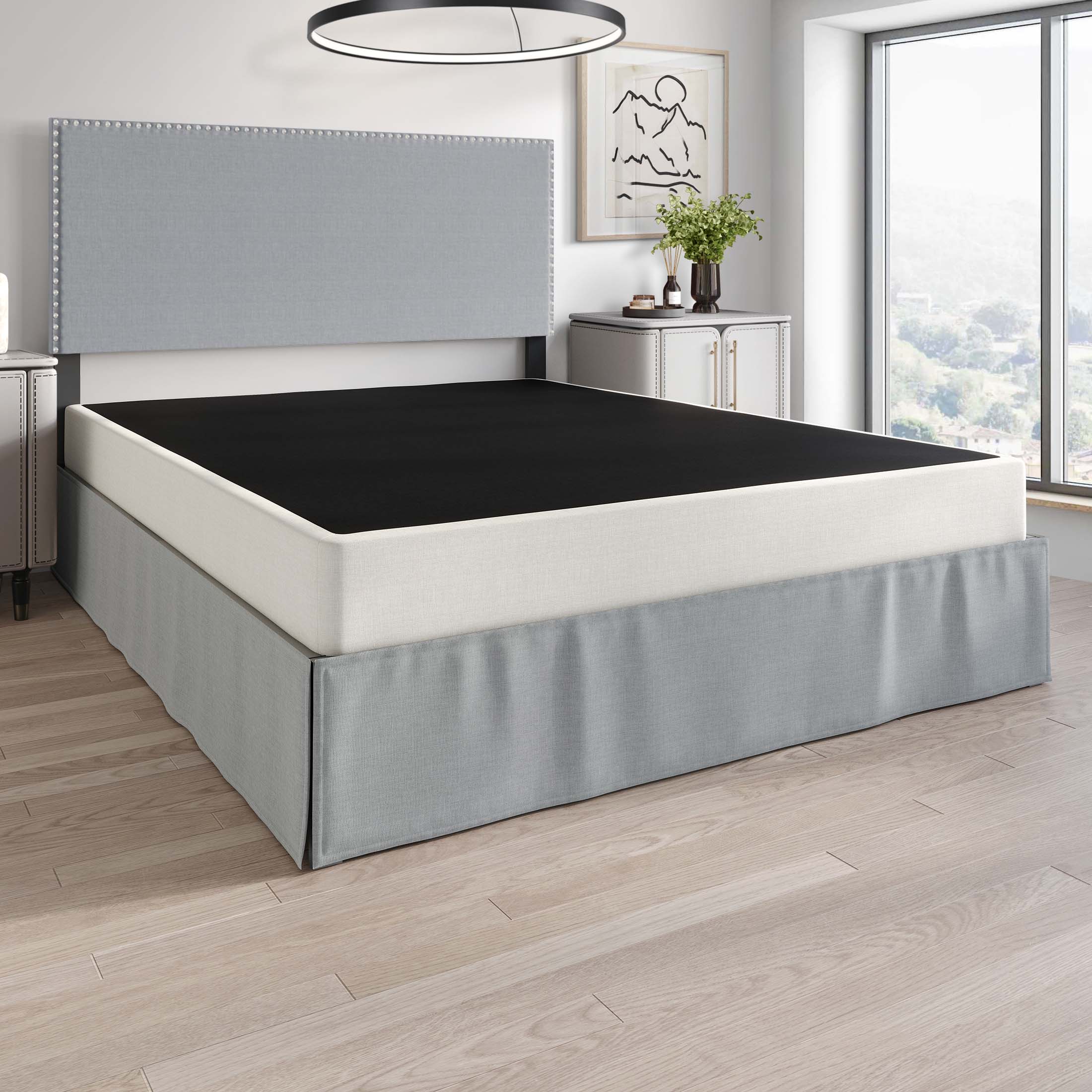 CasePiece CM030FBS-WGY-LN 4.92-in Standard profile Full Box Spring