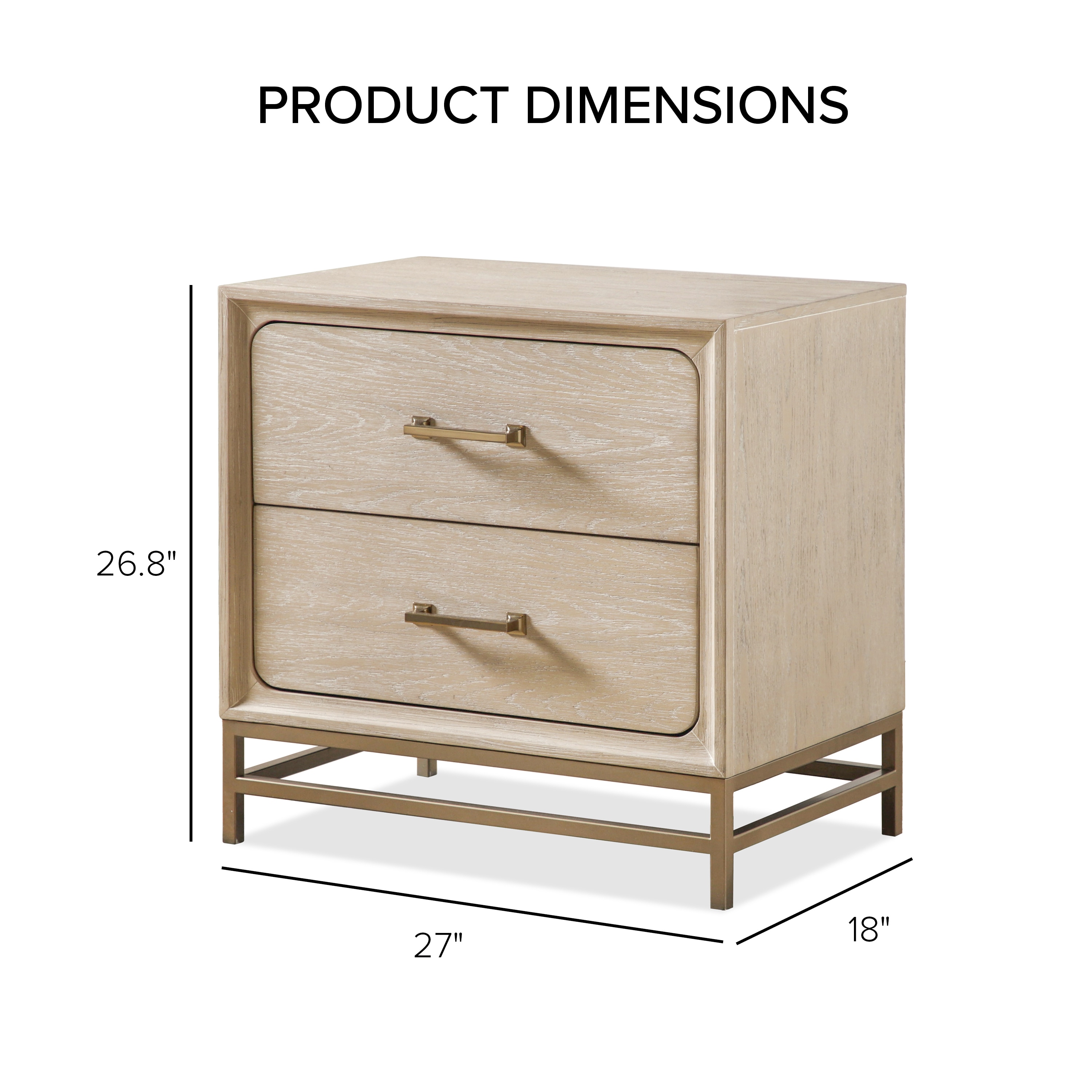 Furniture of America IDF-7369AK-N nightstands - View #3