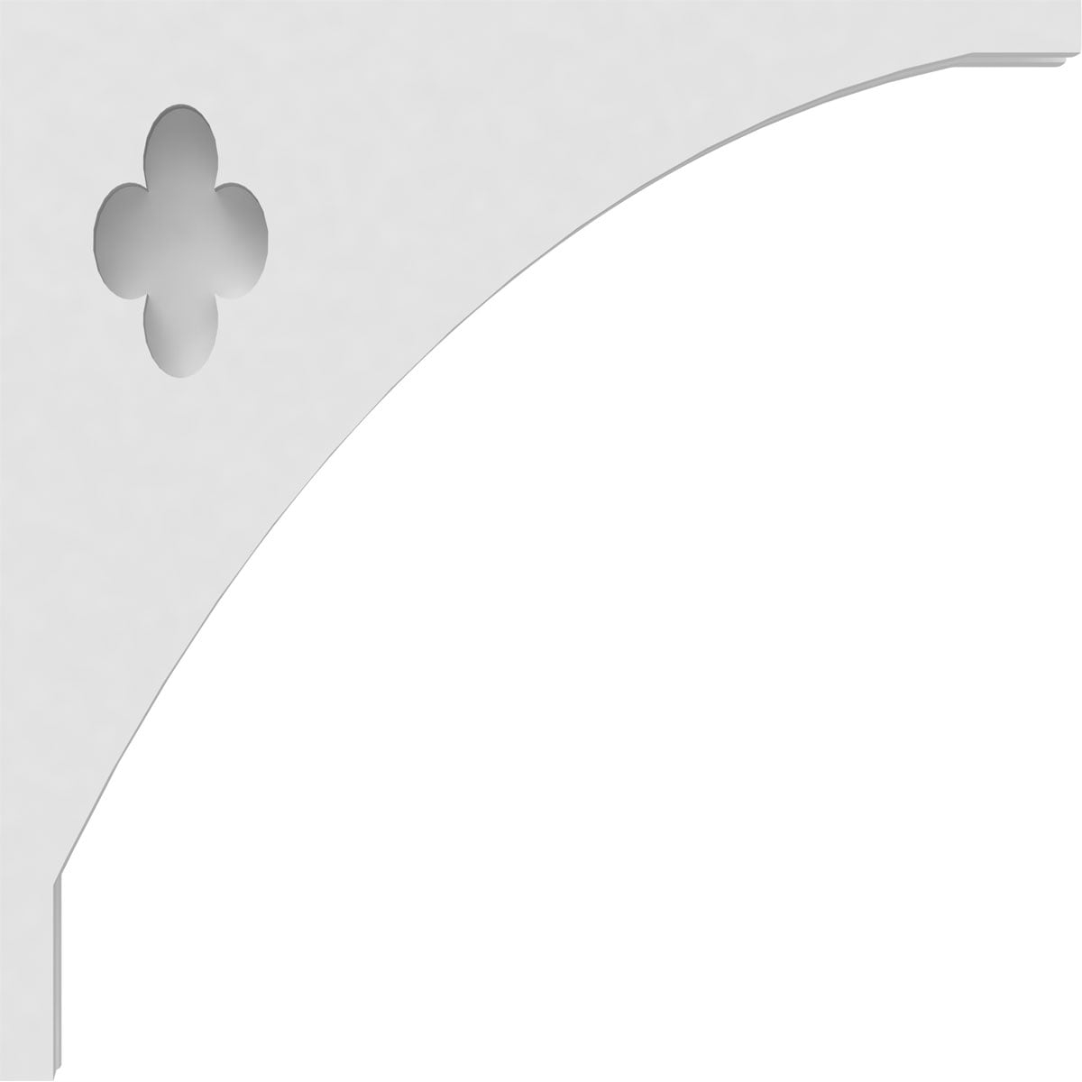 Ekena Millwork CORP01X12X12TU corbels - View #3