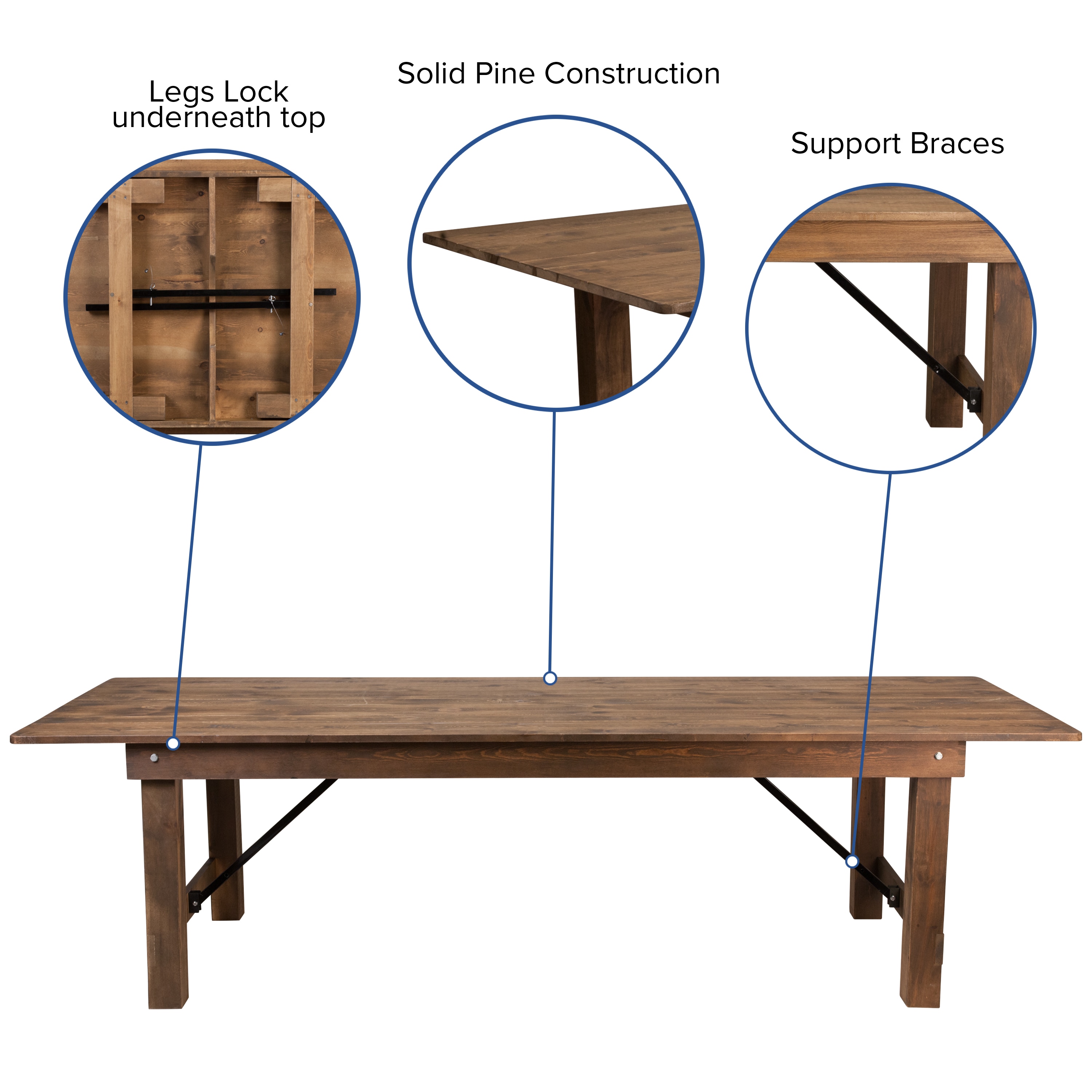 Flash Furniture 889142225553 Dining-Sets - View #3