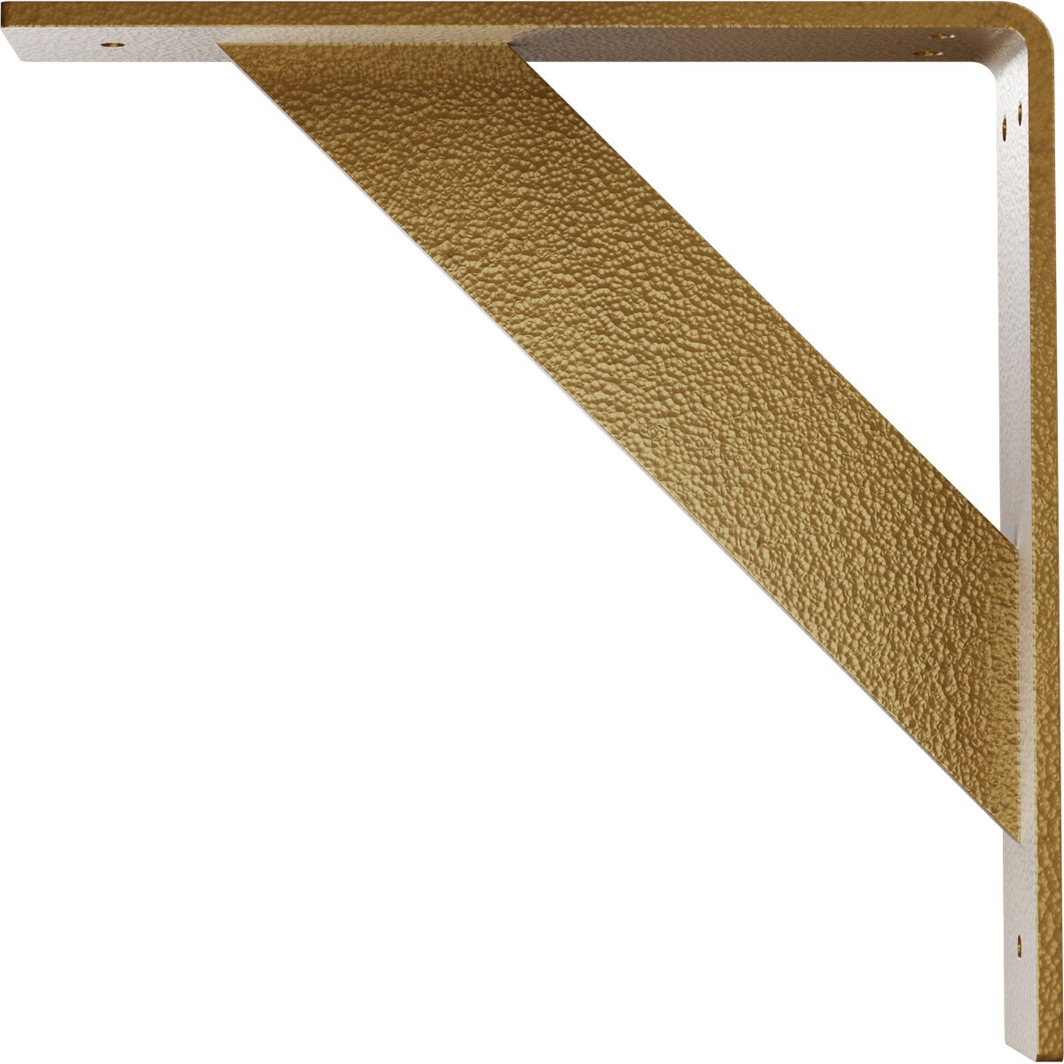 Ekena Millwork BKTM02X10X10TRHGO Mending-Plates-Brackets-Braces - View #4