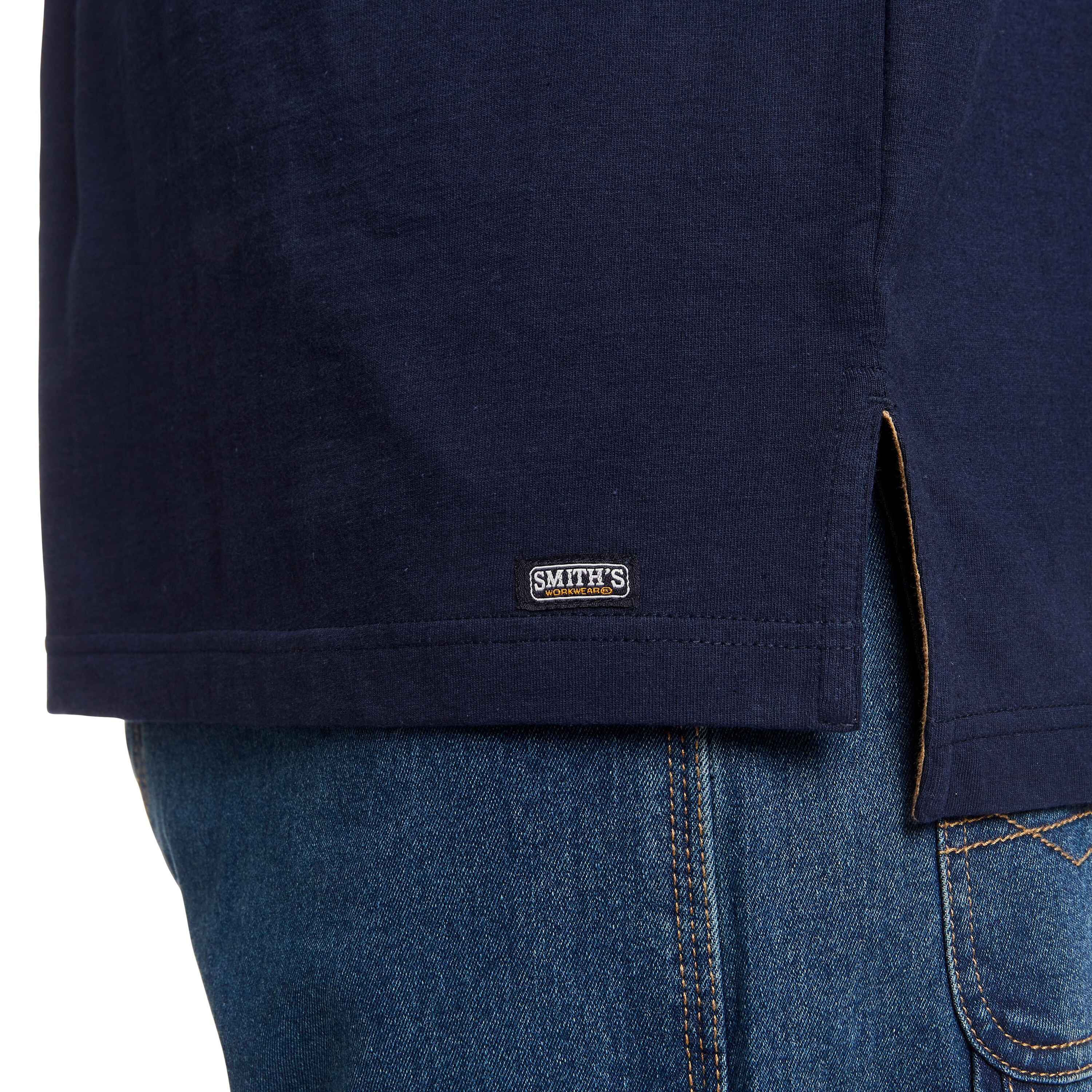 Smith's Workwear S4643LT-NAV-M Tops-Shirts - View #6
