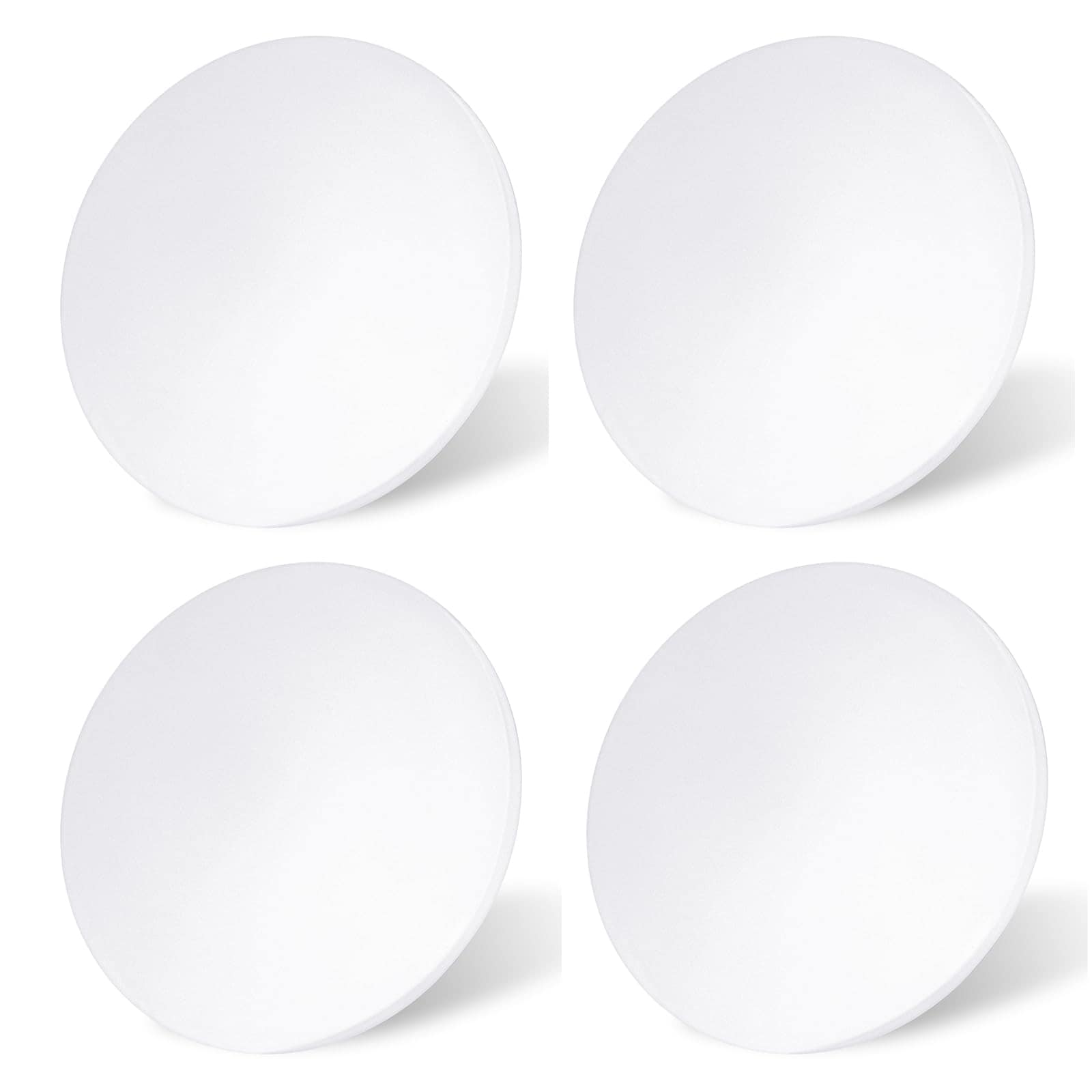 Etokfoks Low Profile 12V RV Interior LED Ceiling Dome Light 4W 400 Lumen Frosted Lens Puck Light Surface Mount Pack of 4 #LETCU8H82