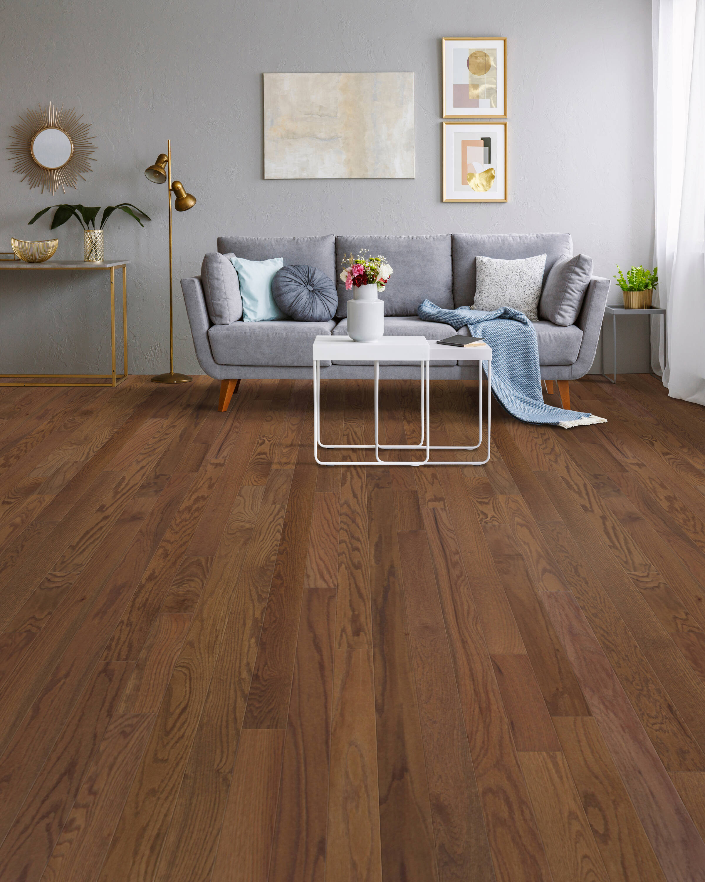 Beasley Copper Creek Red Oak 3-1/4-in W x 3/4-in T x Varying Length ...