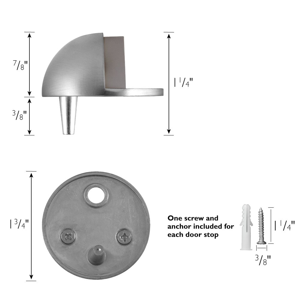 Design House 188342 Door-Bumpers-Stops2 - View #4