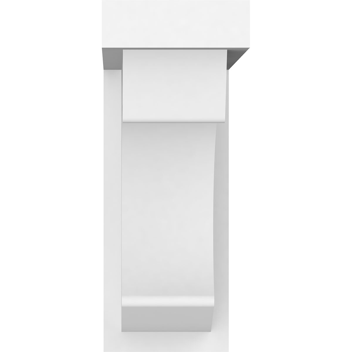 Ekena Millwork BKTP04X09X09EMR Exterior-Brackets-Braces - View #2