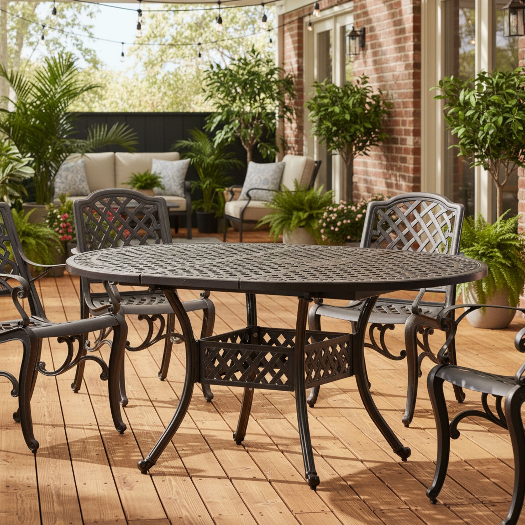 Mondawe MO-NU-394BRZ Patio-Tables - View #2