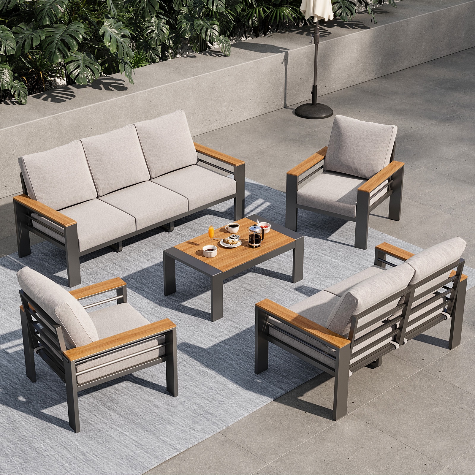AOXUN PA-13002 Patio-Conversation-Sets - View #7