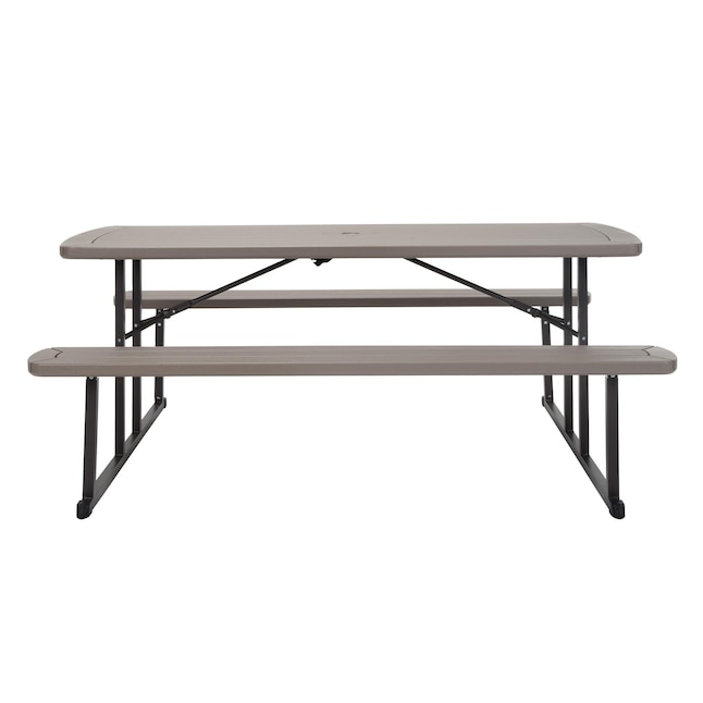 6 ft Adult Picnic Table - Brown