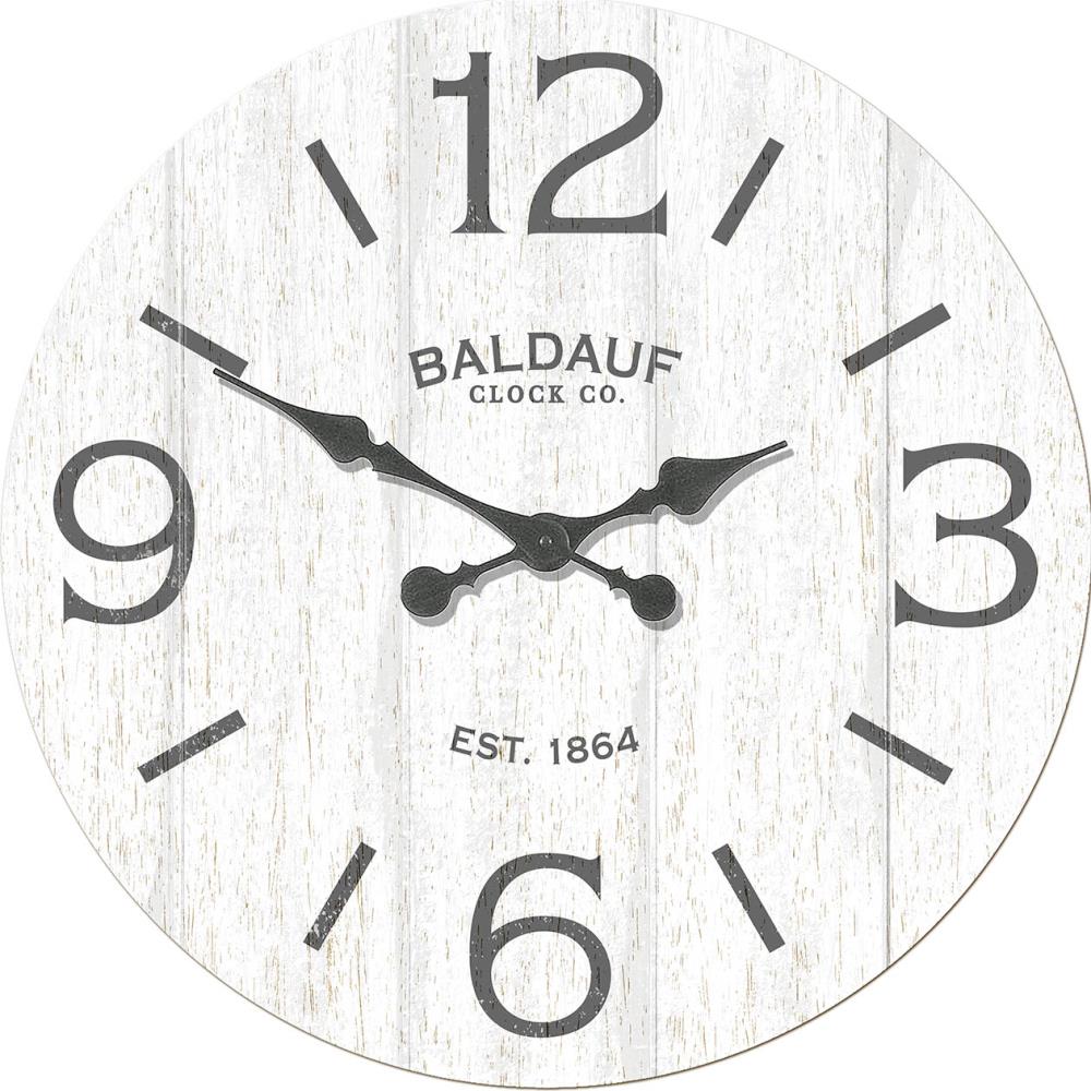  1902-8009LOW Analog Round Wall