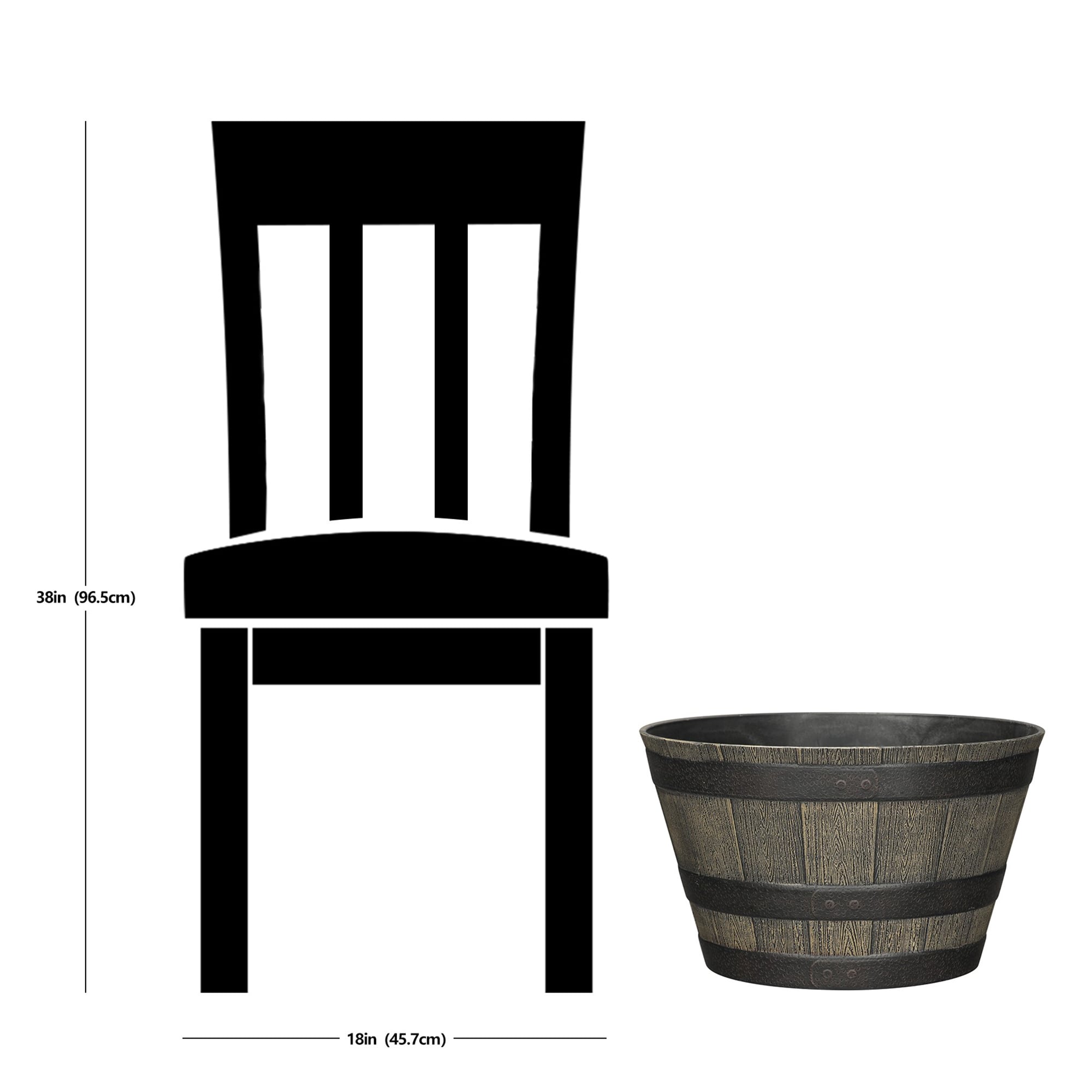 Style Selections PLR0120TKJ Planter-Window-Box - View #7