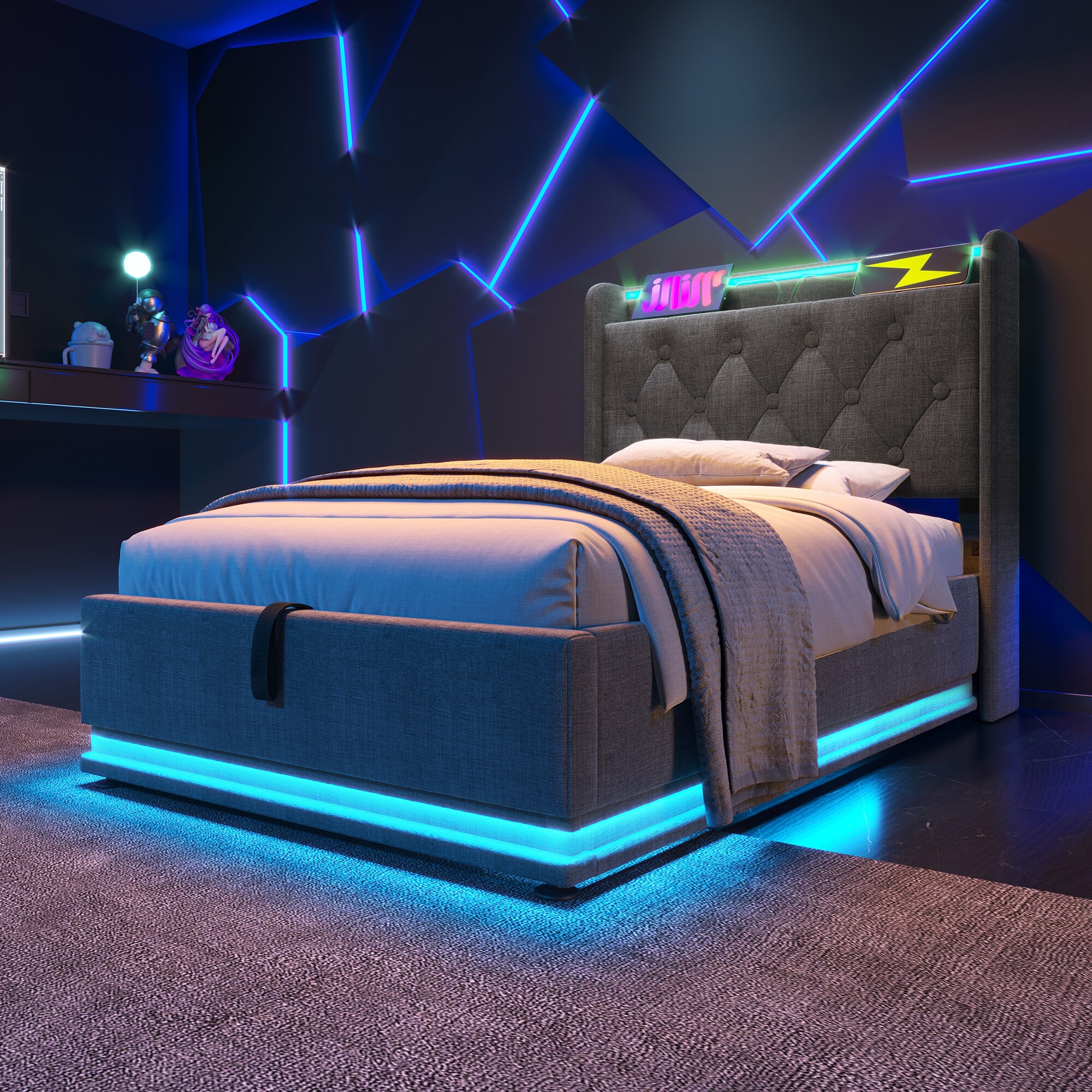 ModernLuxe L3P-N736P188805G beds - View #11