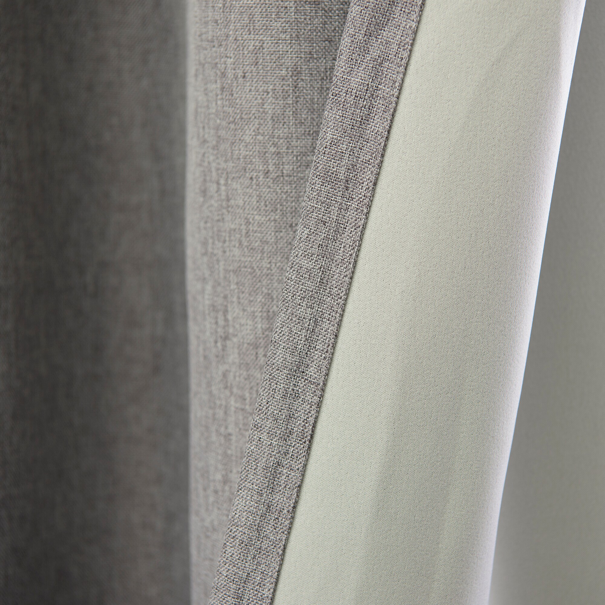 Best Home Fashion JC-RDP-LUCCA-63-GREY curtains - View #6