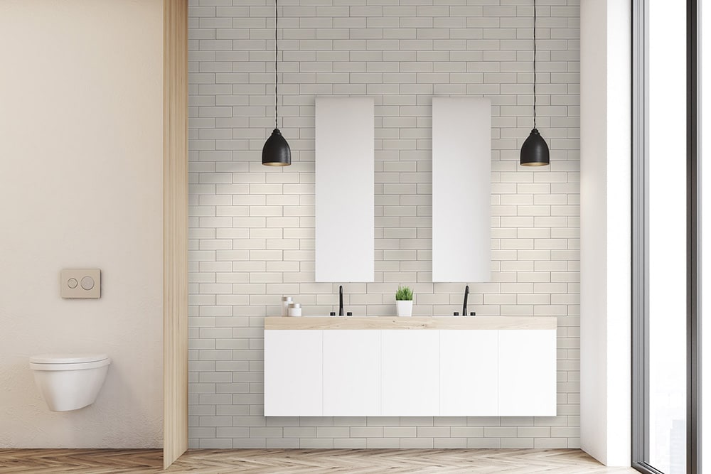 Elida Ceramica Highlight Subway 12-in x 12-in Glossy Glass Subway Wall Tile