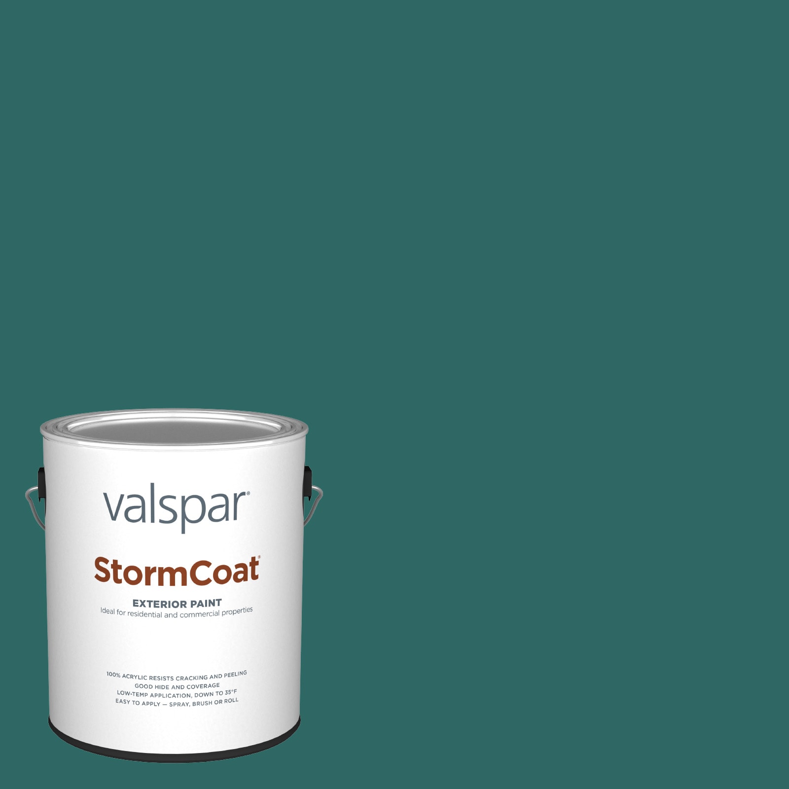 Valspar HGSW2312-145636 Storm Coat Flat Island Time HGSW2312 Latex Exterior ( 1-gallon )
