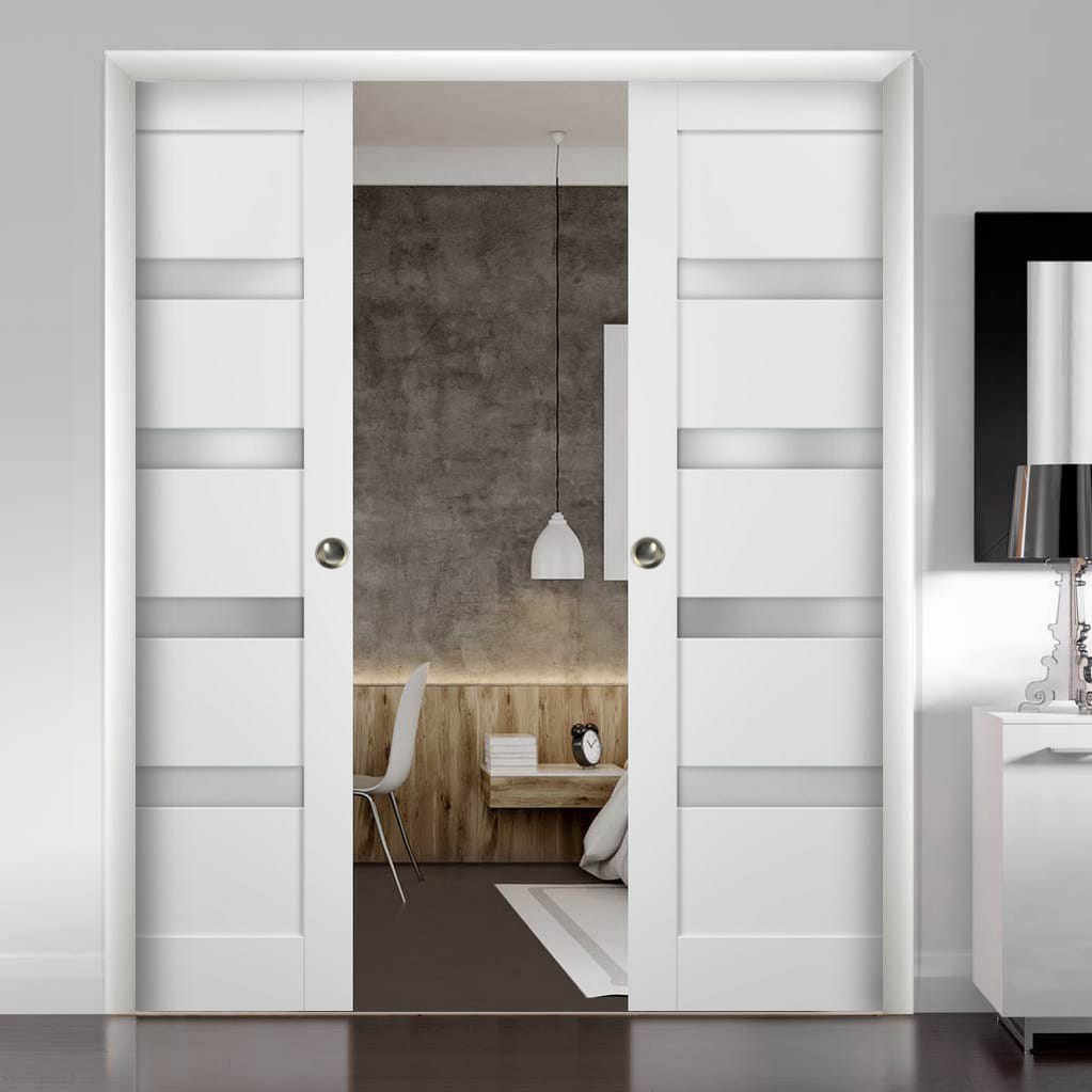 SARTODOORS 4113DP-WS-6084 Bifold-Sliding-Closet-Doors - View #6
