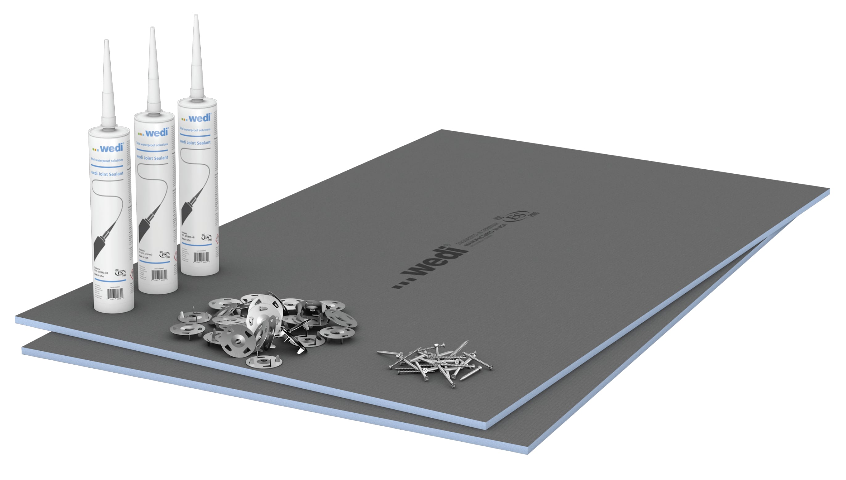 wedi US4000019 High-impact Polystyrene Backer Board