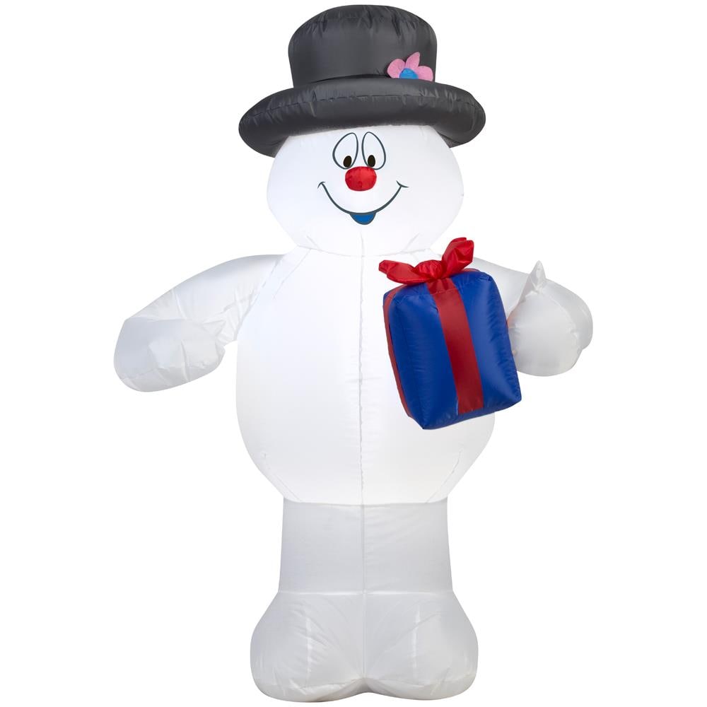 Gemmy 2-ft Lighted Frosty Christmas Inflatable at Lowes.com