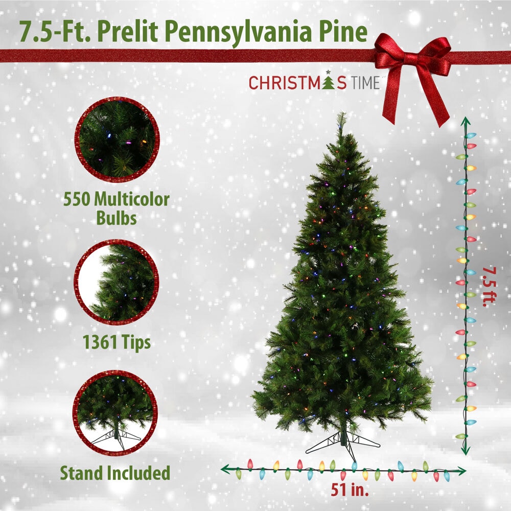 Christmas Time CT-PA075-ML Artificial-Christmas-Trees - View #4