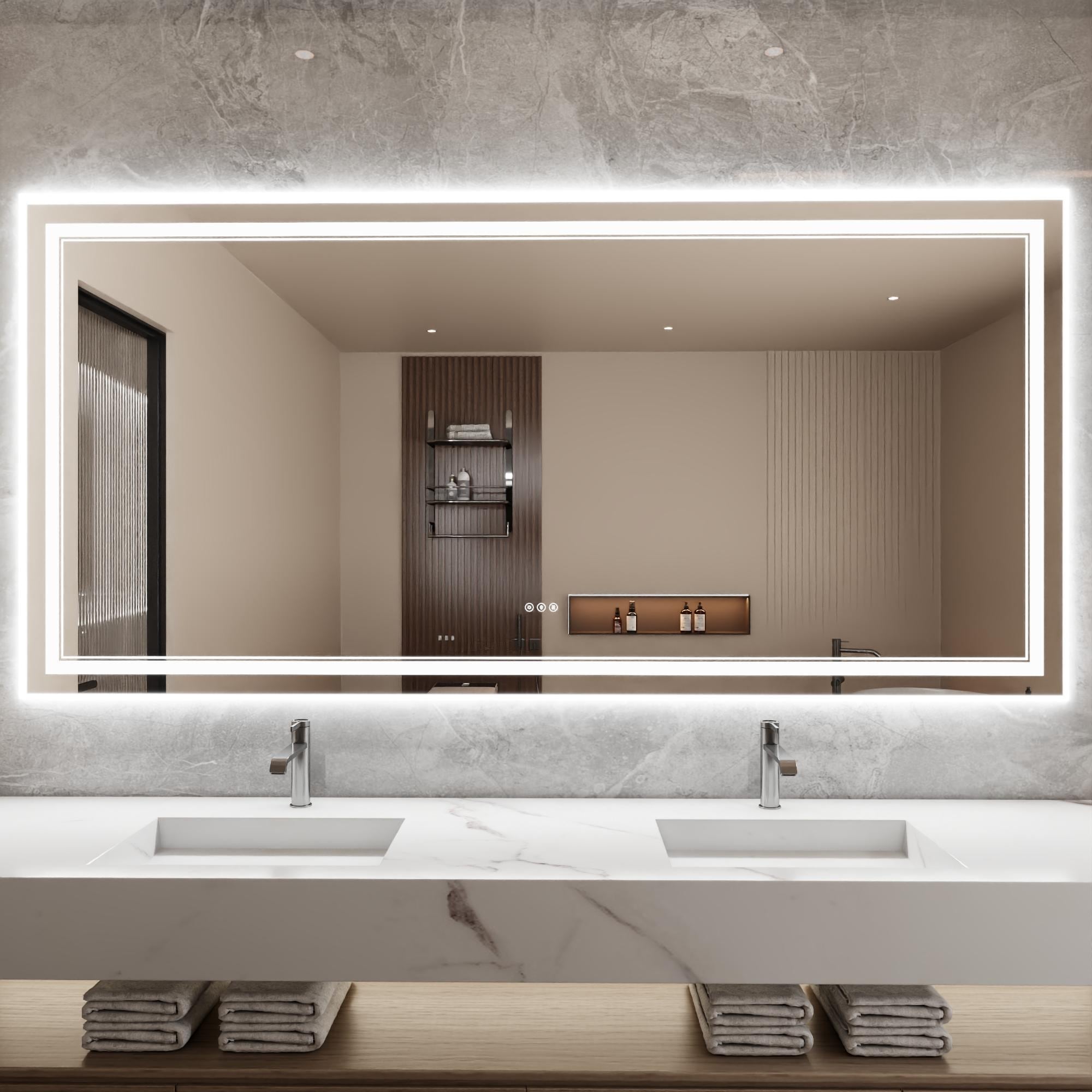 Bayfeve BFXB-17S4084-MIR Framed-Bath-Mirrors - View #2