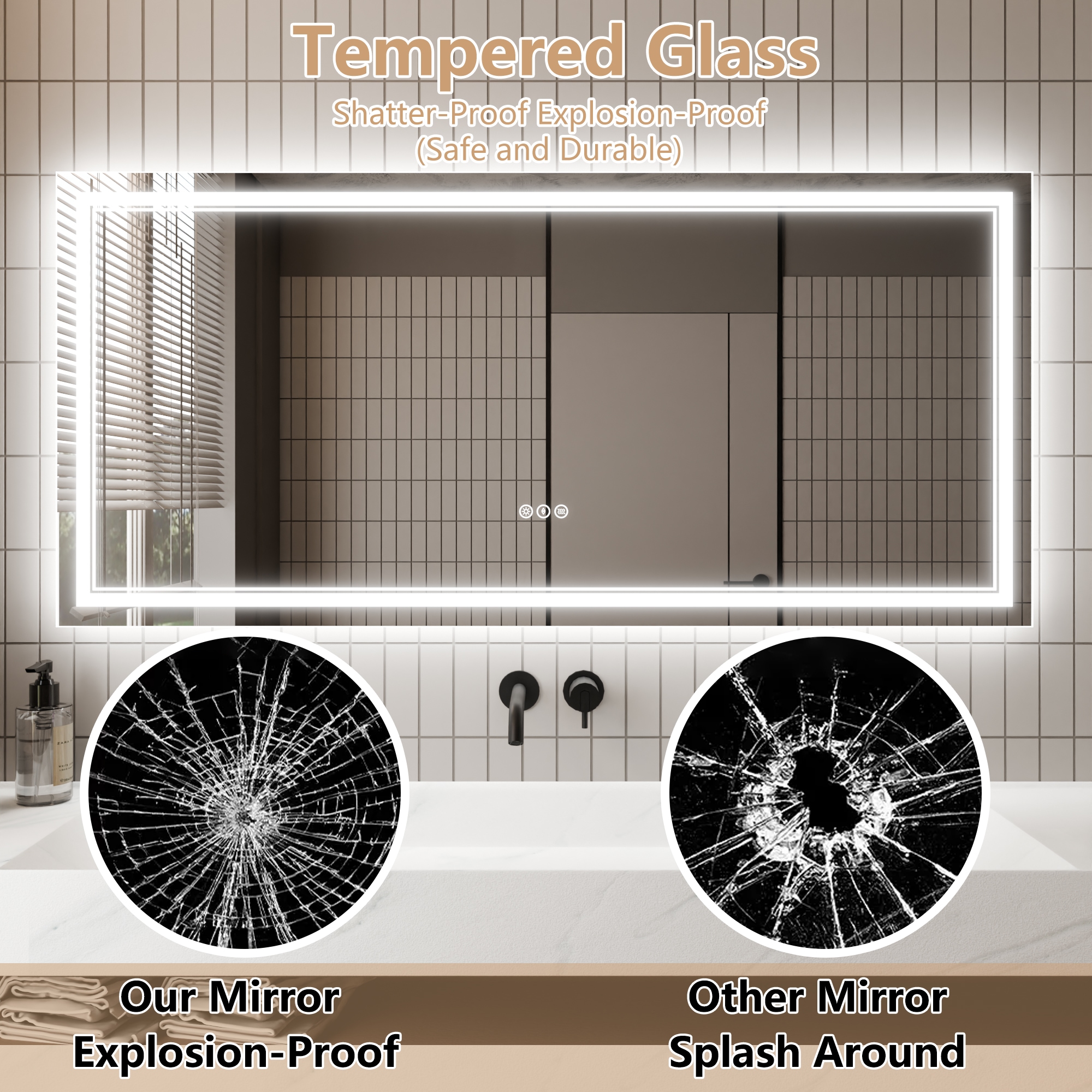 AAZJ JDEX-T05FMR2860 Framed-Bath-Mirrors - View #5