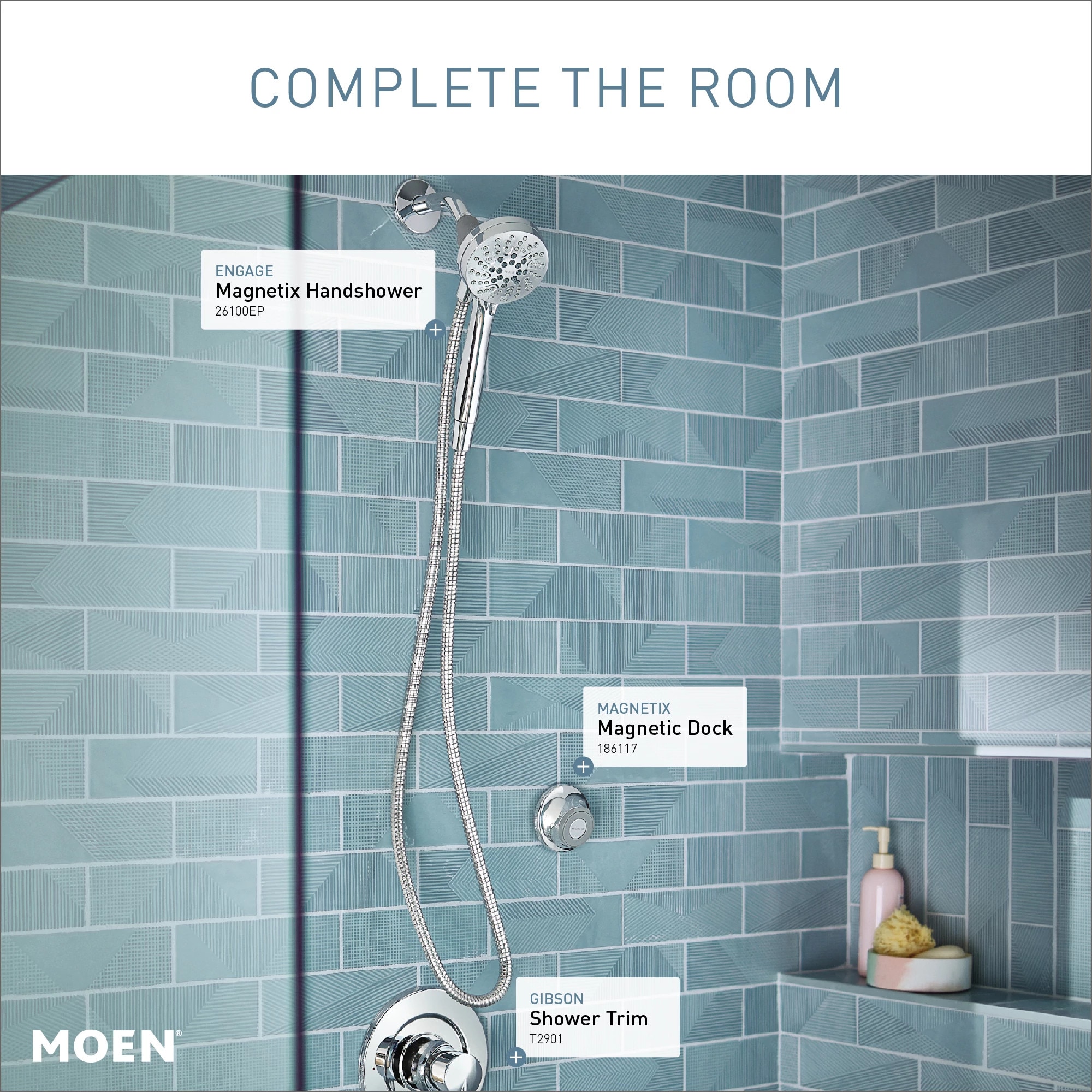 Moen 26100EP Fixed-Showerhead - View #15